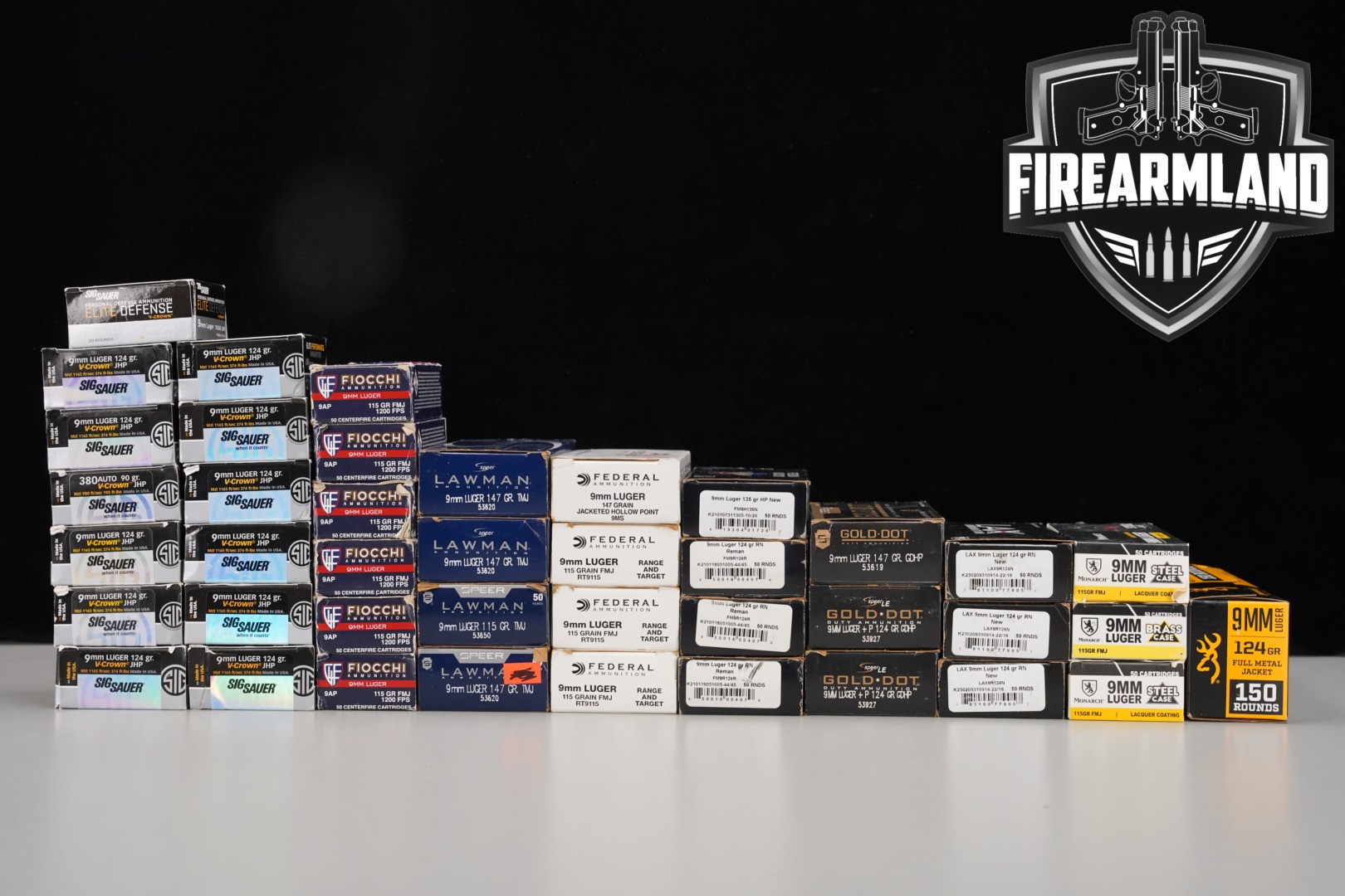 Multiple Manufacturers 9MM AMMO 9mm Luger in New - Old Stock Condition Thumbnail