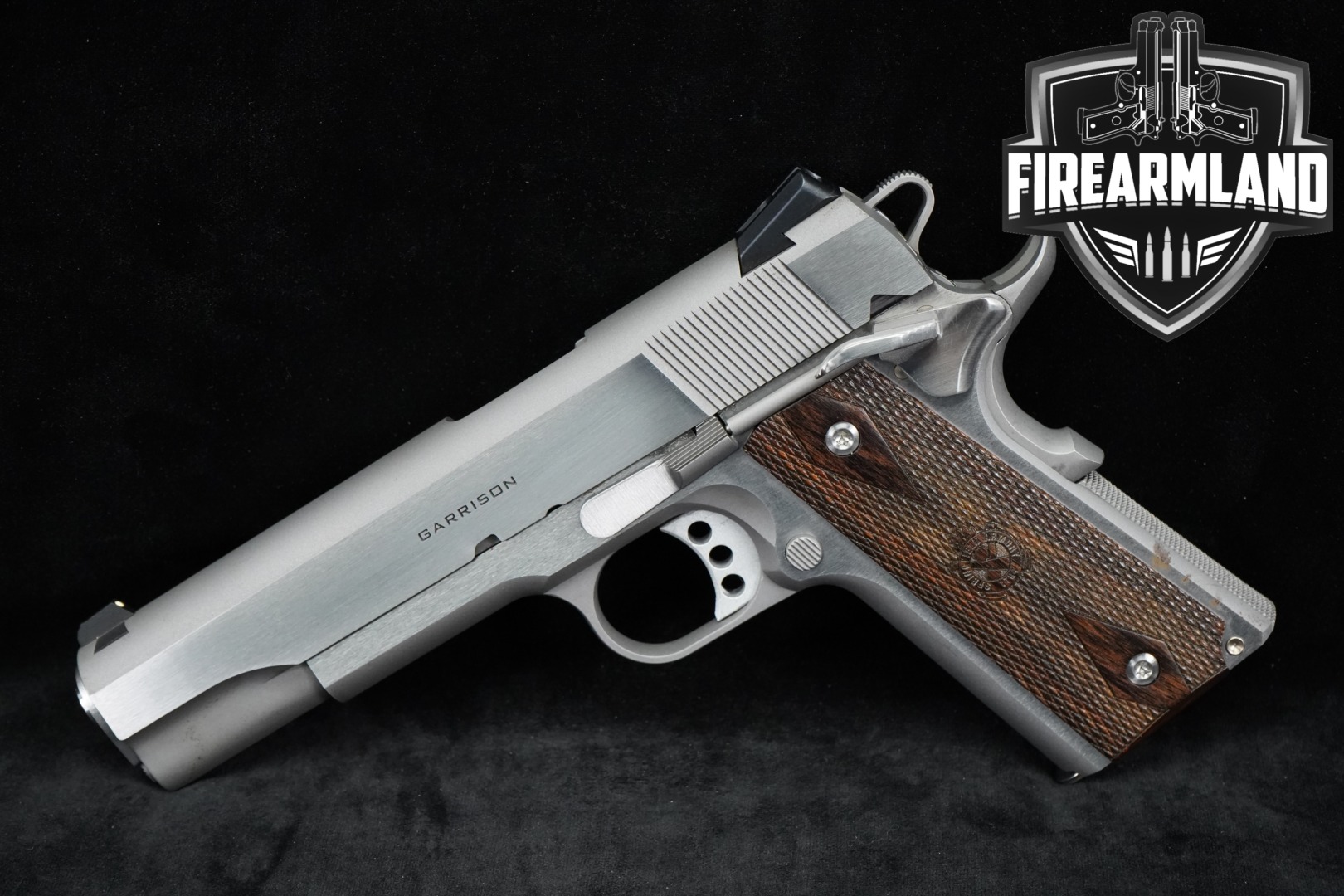 Springfield Armory 1911 Garrison .45 ACP Stainless in Good Condition Thumbnail