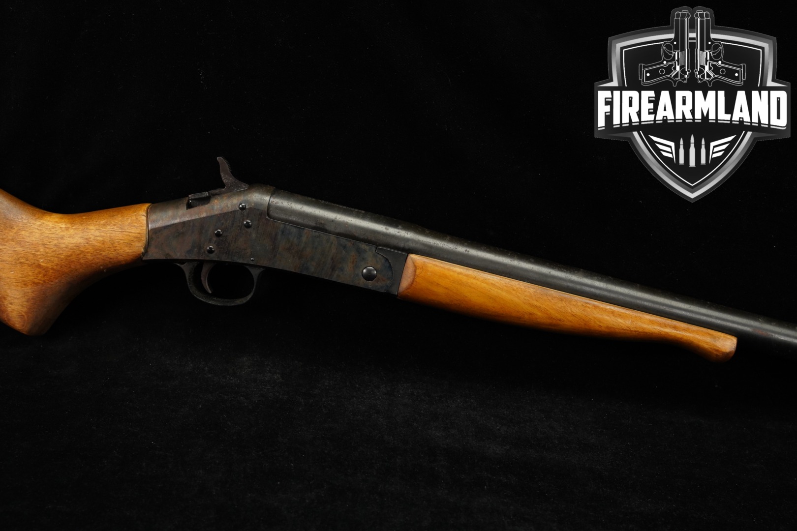 New England Firearms (NEF) Pardner Model SB1 12 Gauge Color Case-Hardened in Fair Condition Thumbnail