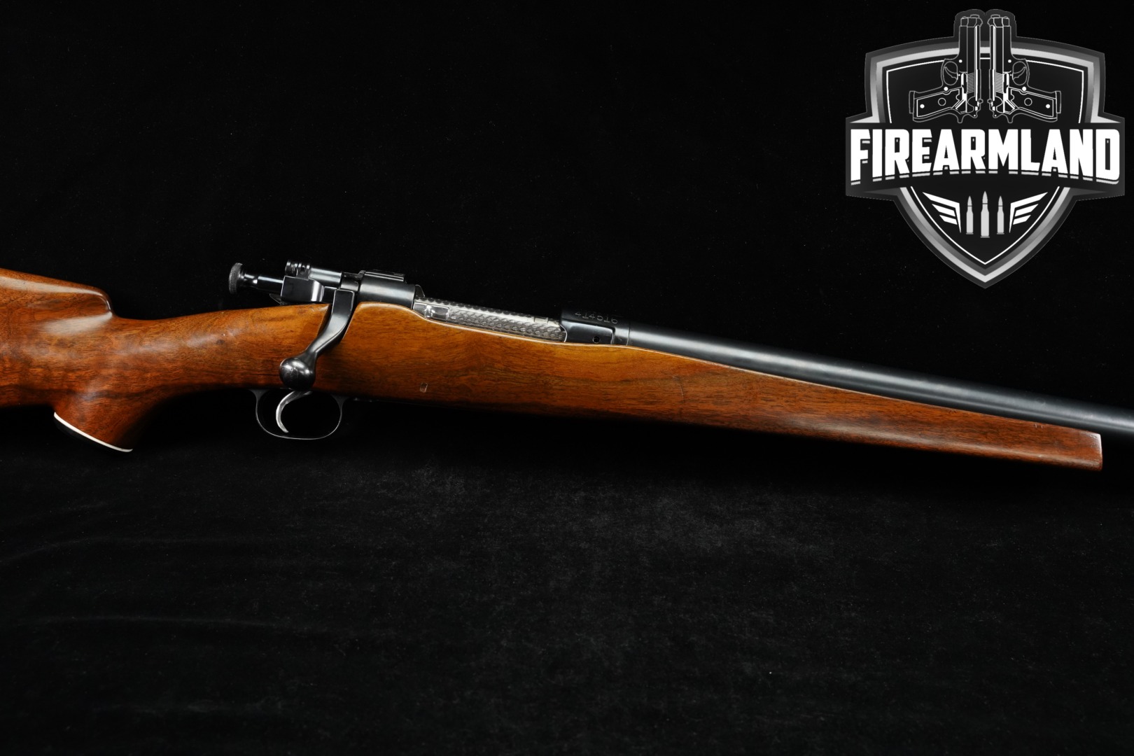 1919 C.O. Loveland Rock Island Arsenal M1903 .243 Win. Blued & Walnut in Good Condition Thumbnail