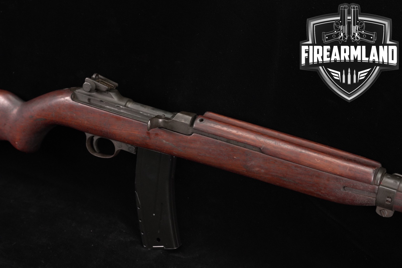 1944 Inland Division of General Motors (GM) M1 Carbine .30 Carbine Parkerized & Hardwood in Fair Condition Thumbnail