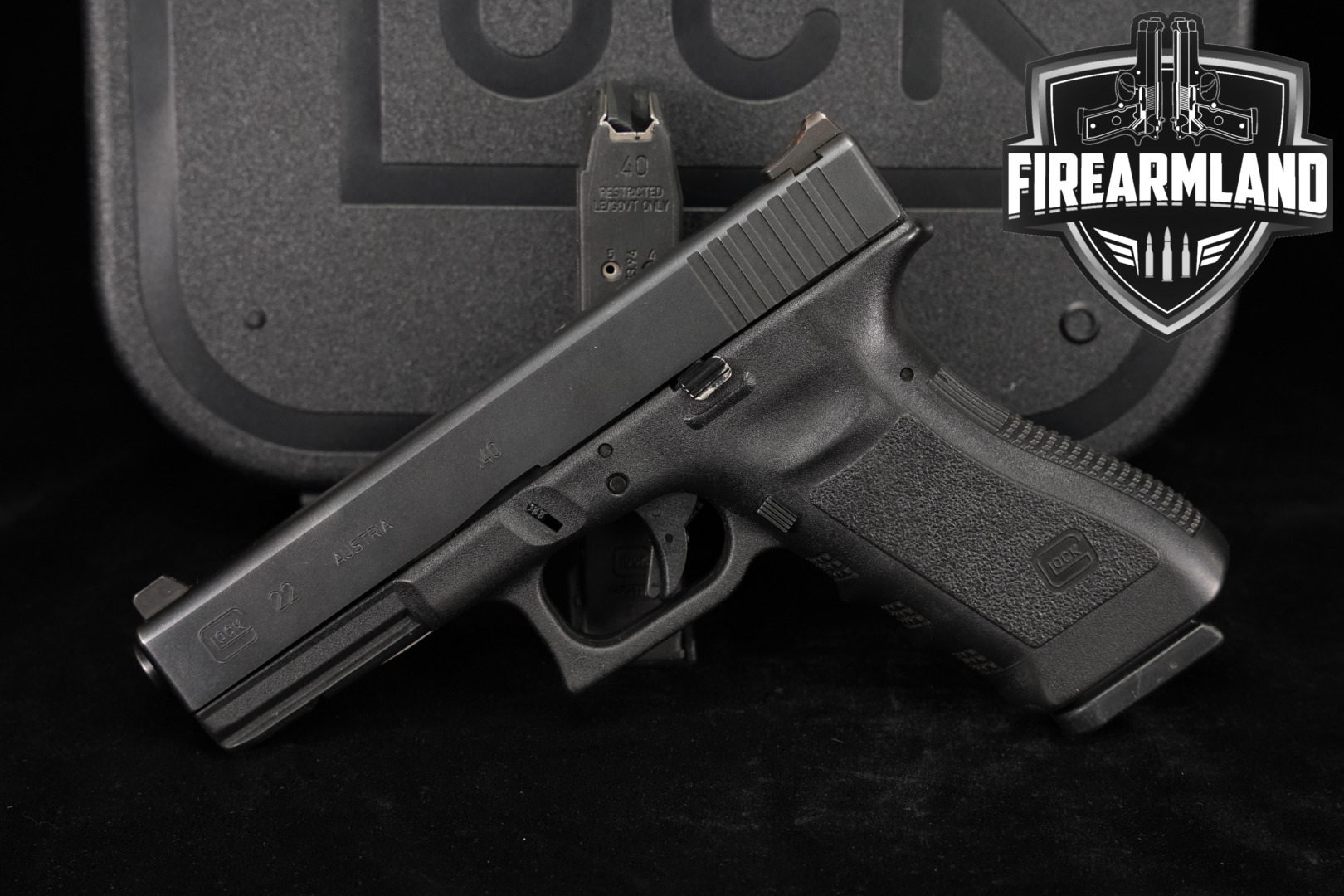 Glock G22 Gen 3 .40 S&W Black in Good Condition Thumbnail