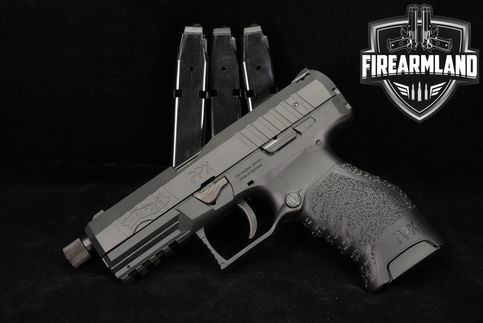 Walther PPX SD 9mm Luger Black in Very Good Condition Thumbnail
