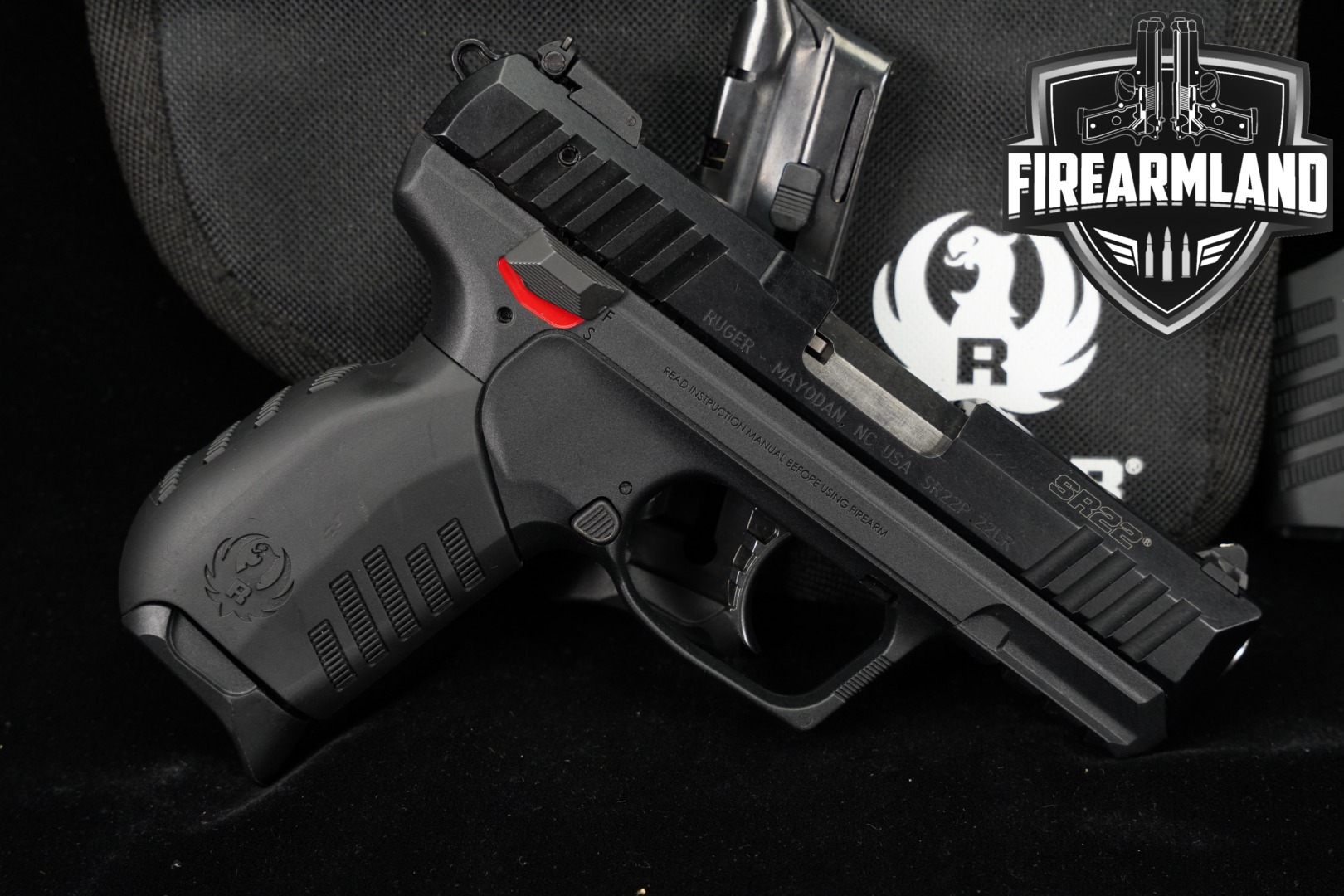 Ruger SR22 22LR 3.5" SR 22 +2 MAGS & ORIG BOX-img-0