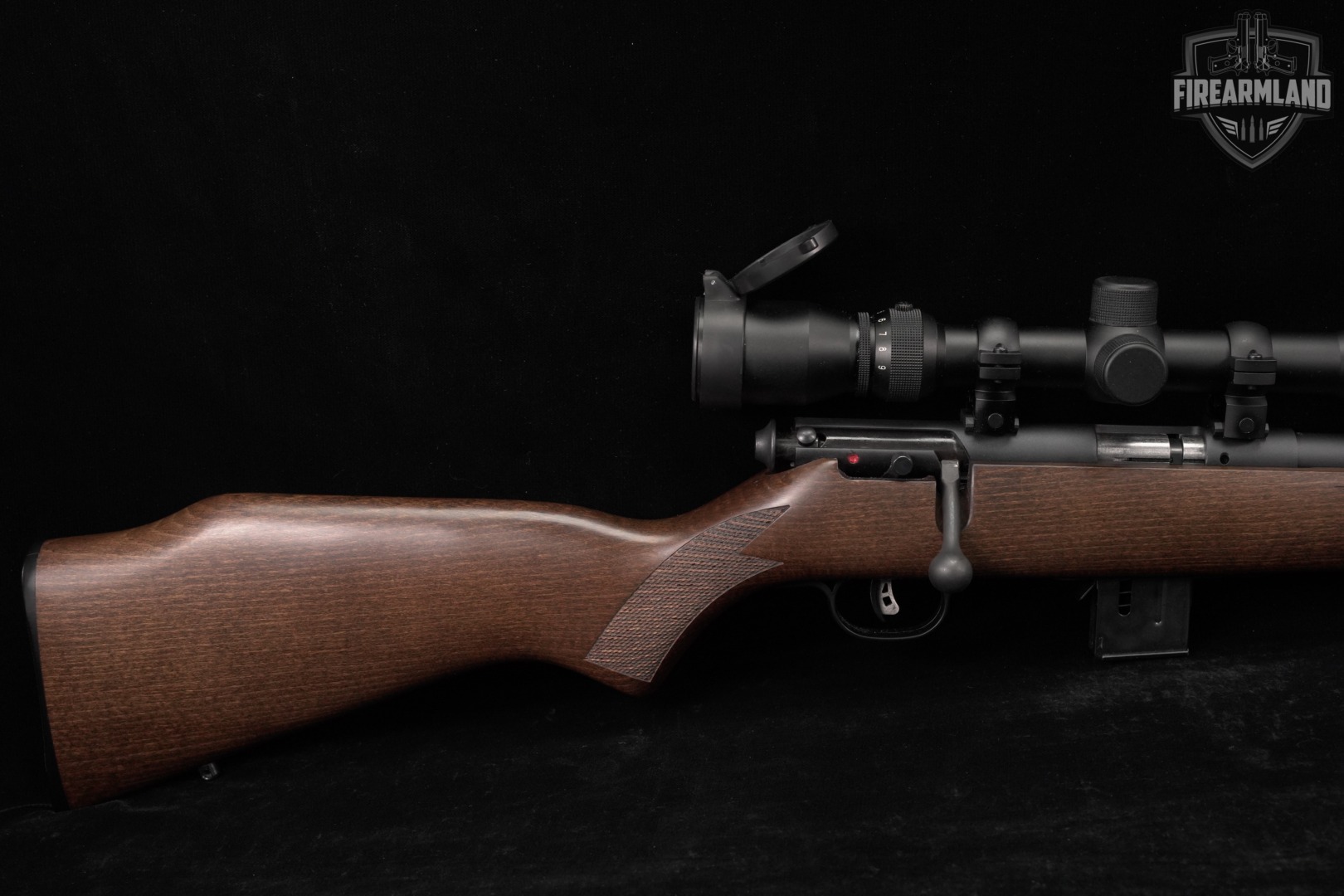 Savage Arms Model 93R17 GVXP 17 HMR 20.5" Blued +3 MAGS, WEAVER SCOPE-img-4