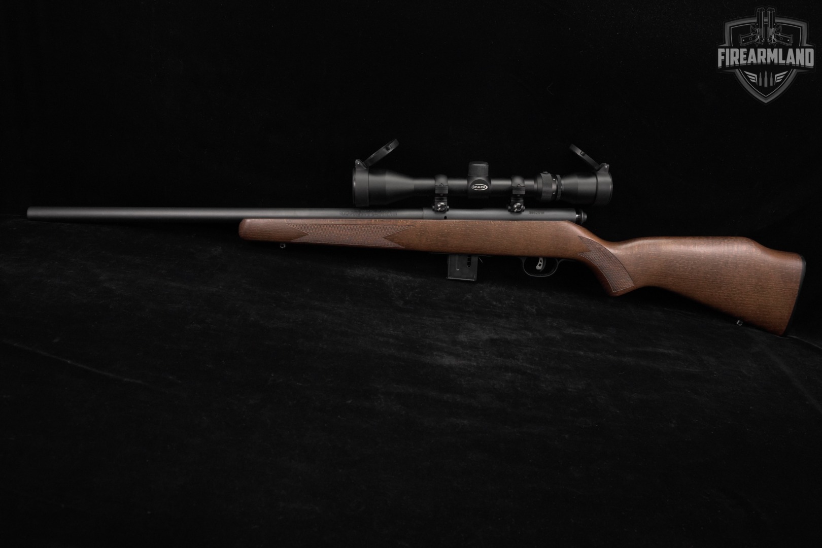 Savage Arms Model 93R17 GVXP 17 HMR 20.5" Blued +3 MAGS, WEAVER SCOPE-img-6