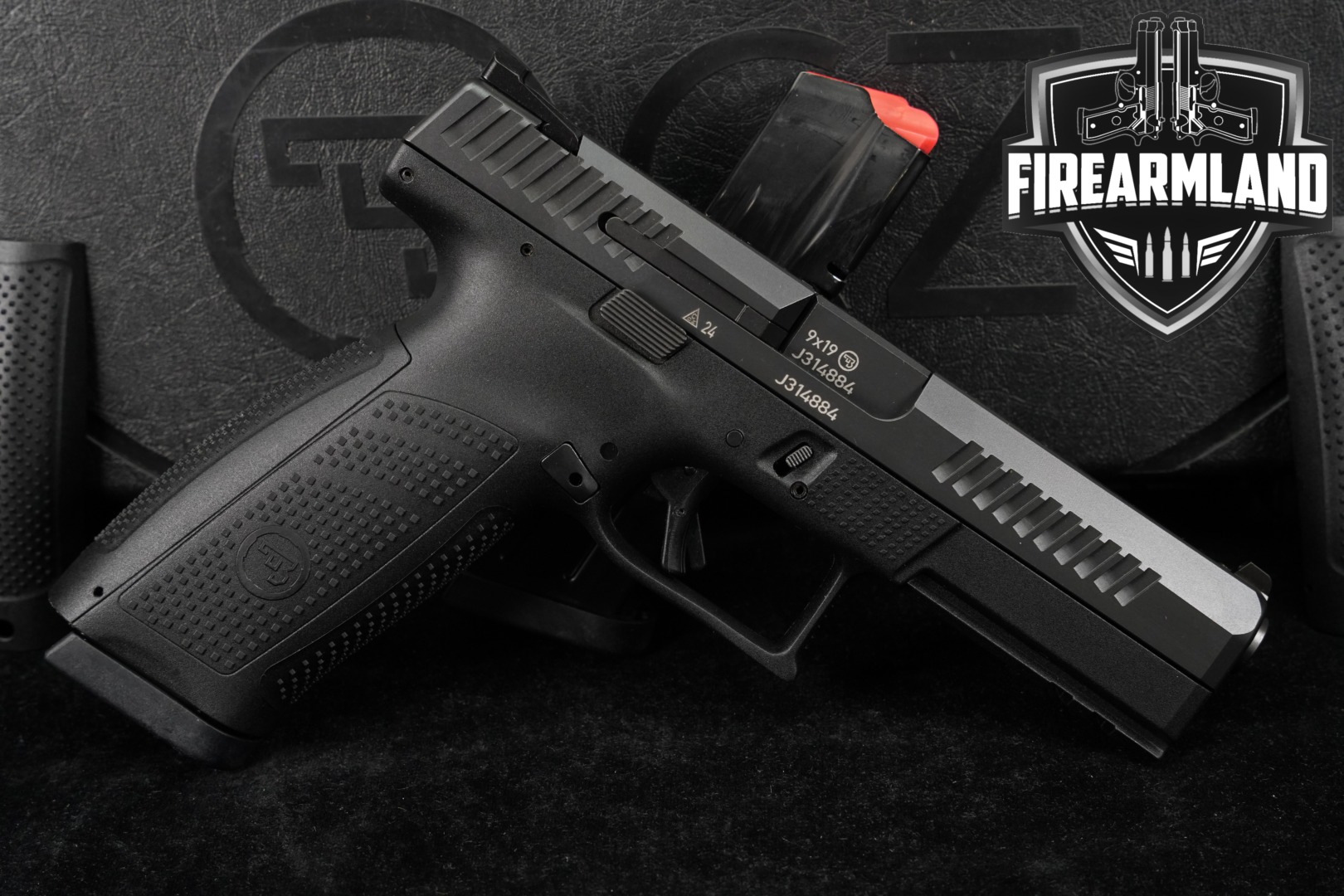 CZ P-10 F 9mm Luger Black in Very Good Condition Thumbnail