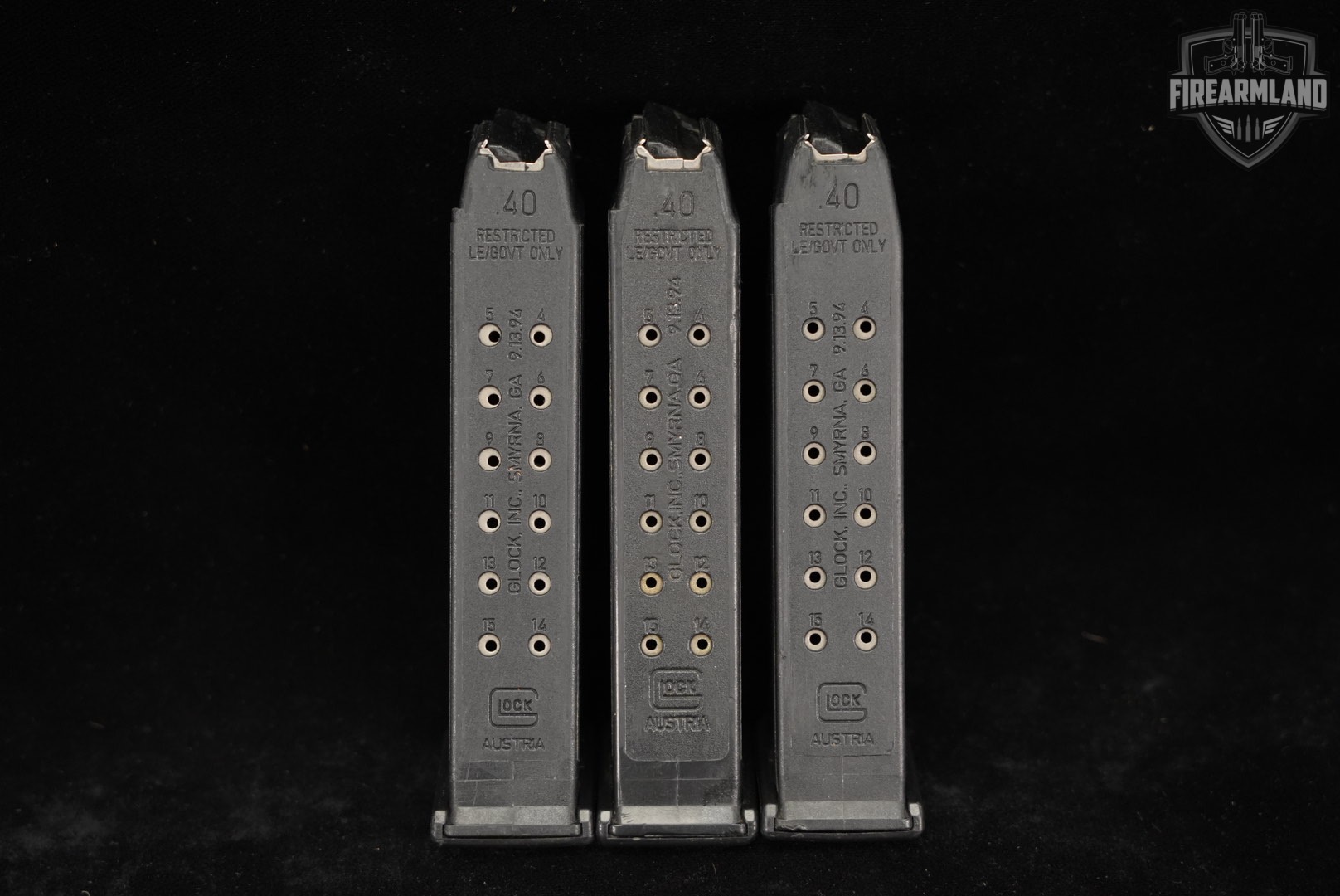 Glock 22 Gen3 G22 Gen 3 40 S&W 4.49" +THREE MAGS-img-12