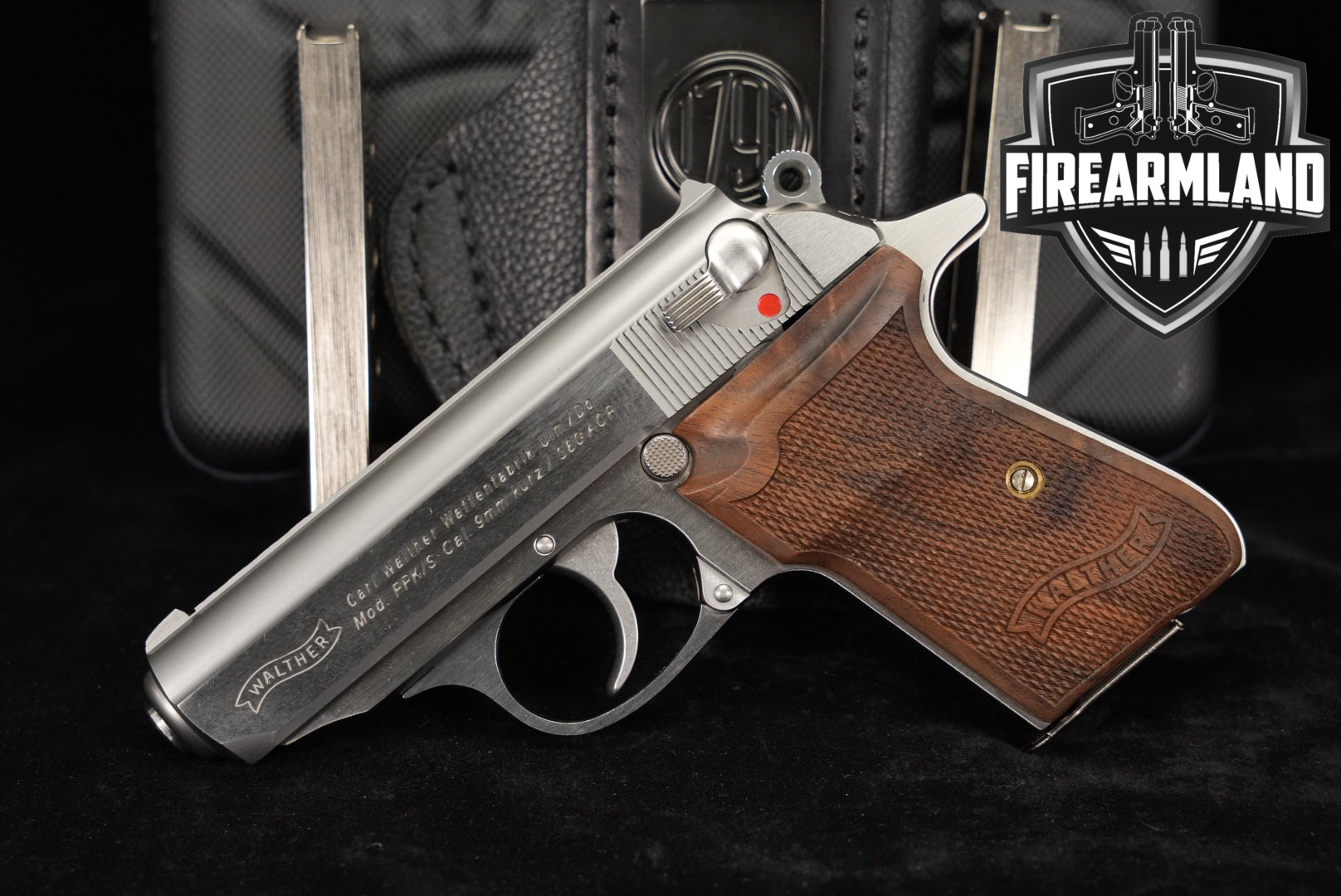 2019-2025 Walther PPK/S 380 ACP 3.3" Stainless PPKS PPK S +3 MAGS, OG CASE-img-0