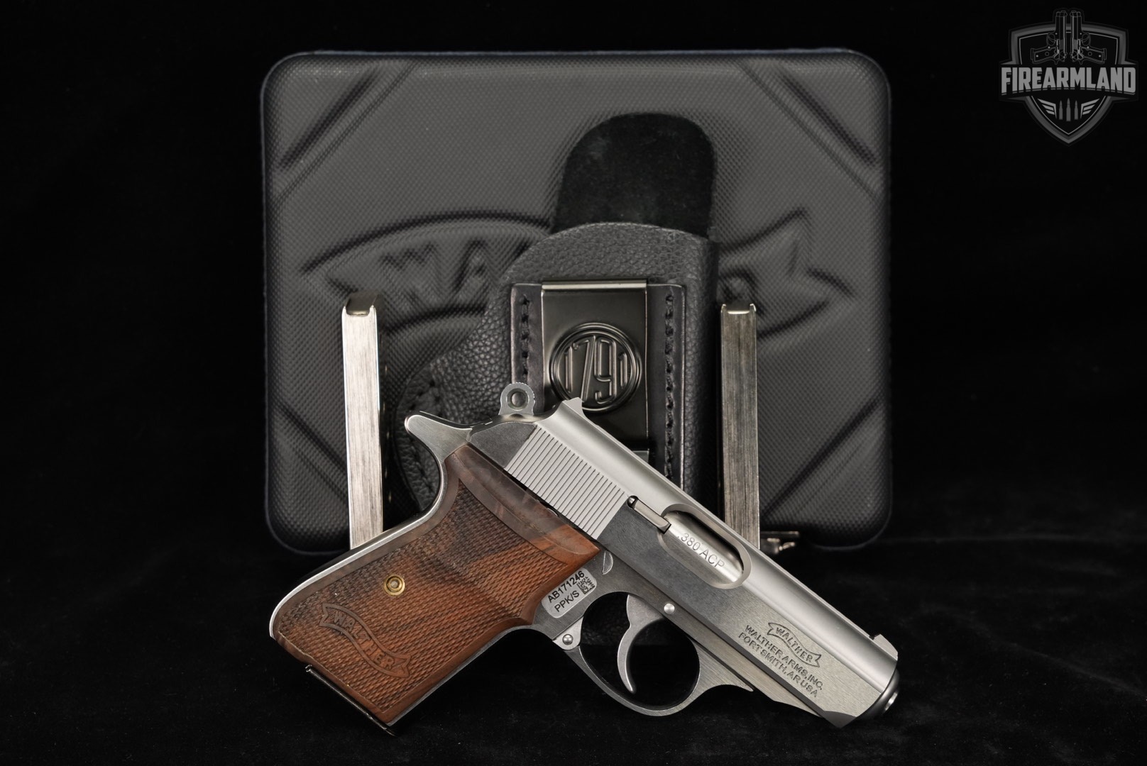 2019-2025 Walther PPK/S 380 ACP 3.3" Stainless PPKS PPK S +3 MAGS, OG CASE-img-2