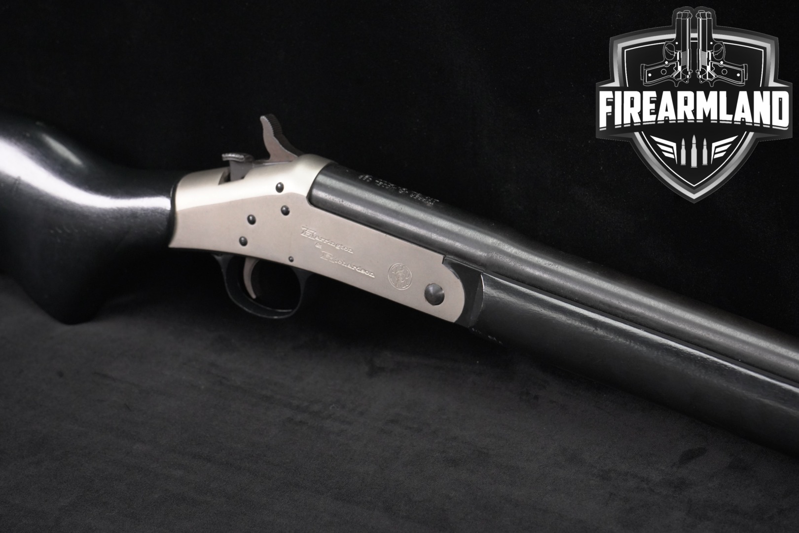 Harrington & Richardson (H&R) Topper Jr. Model 098 .410 Bore Two-Tone Blued & Silver in Very Good Condition Thumbnail
