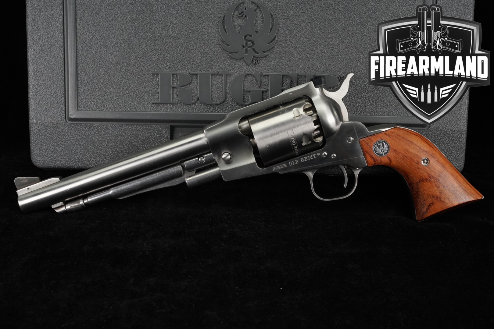 2000 Sturm Ruger Old Army .45 BPM (Black Powder) Stainless in Very Good Condition Thumbnail