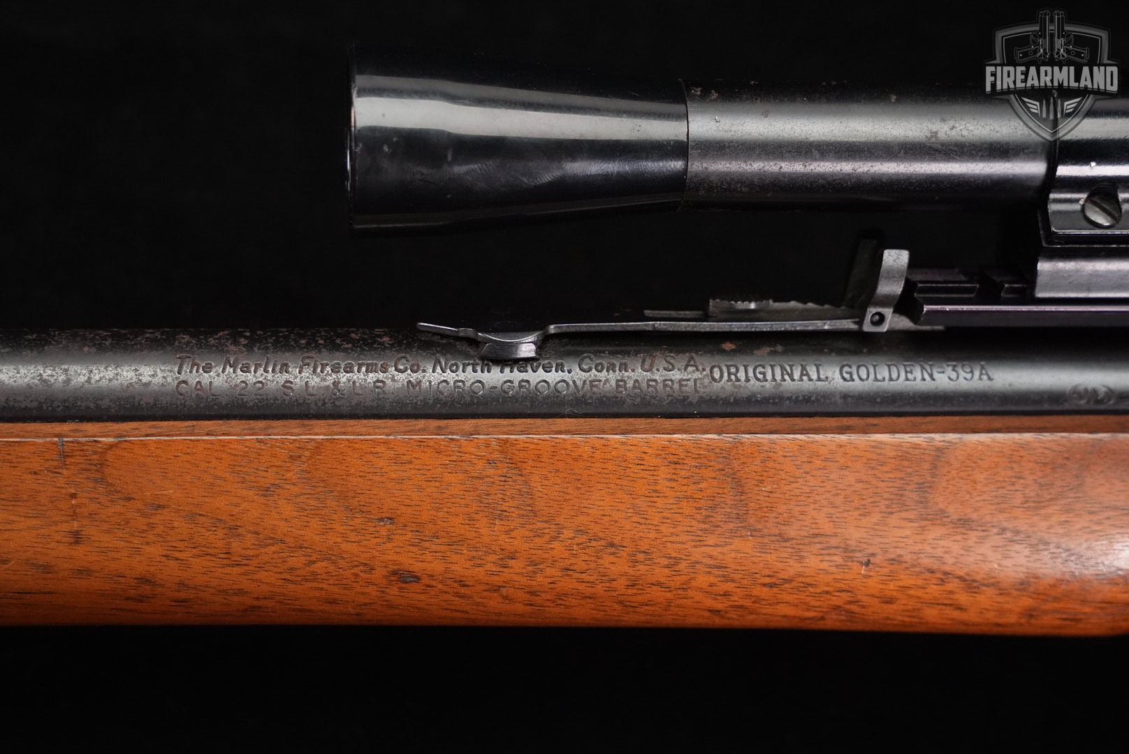 1978 Marlin Original Golden-39A 22 S/L/LR 24" Blued 39-A TAKEDOWN +SCOPE-img-18