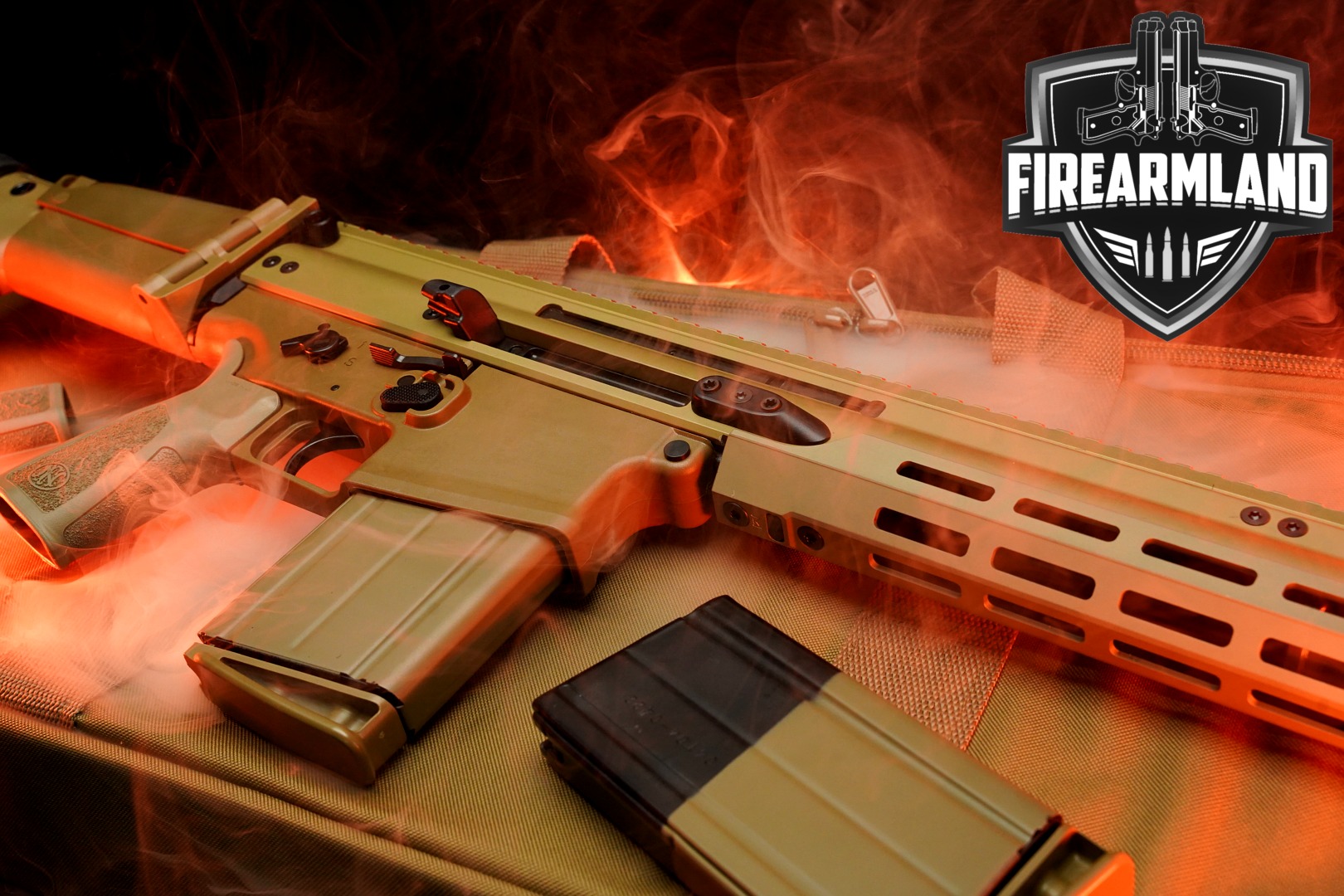 FN America SCAR 17S NRCH 7.62mm NATO (7.62x51) FDE in Excellent Condition Thumbnail