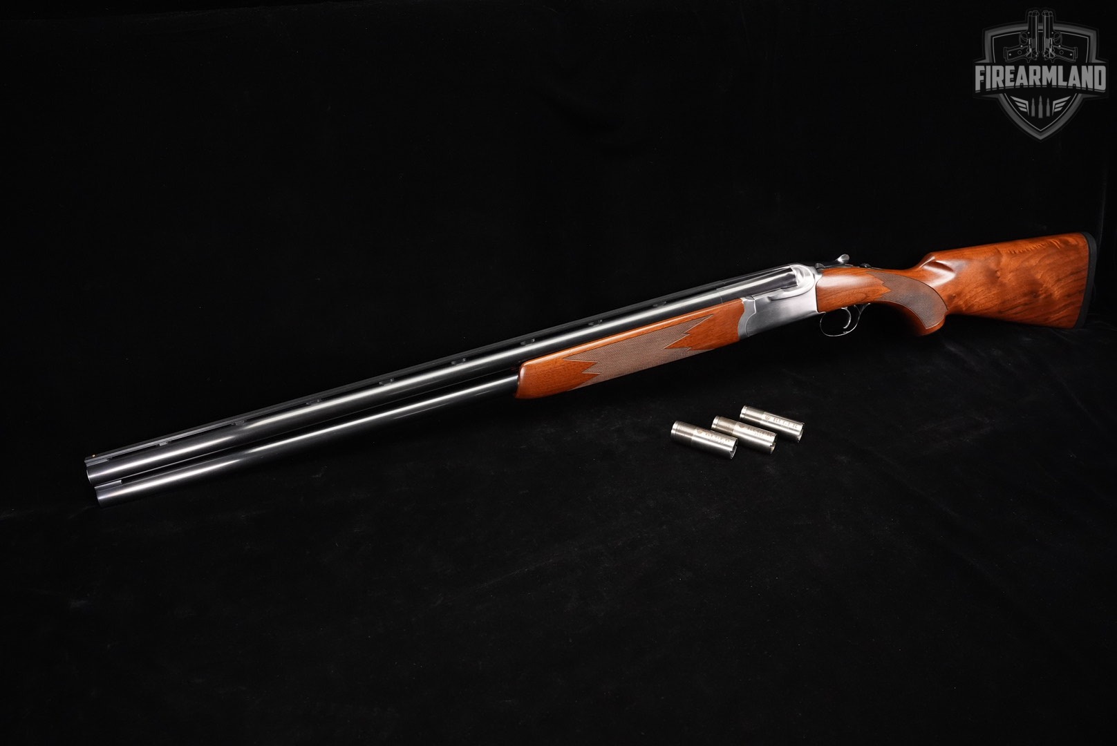 DESIRED 2006 Ruger Red Label 12-Gauge 28 Stainless/Blued & Walnut 3" O/U-img-2