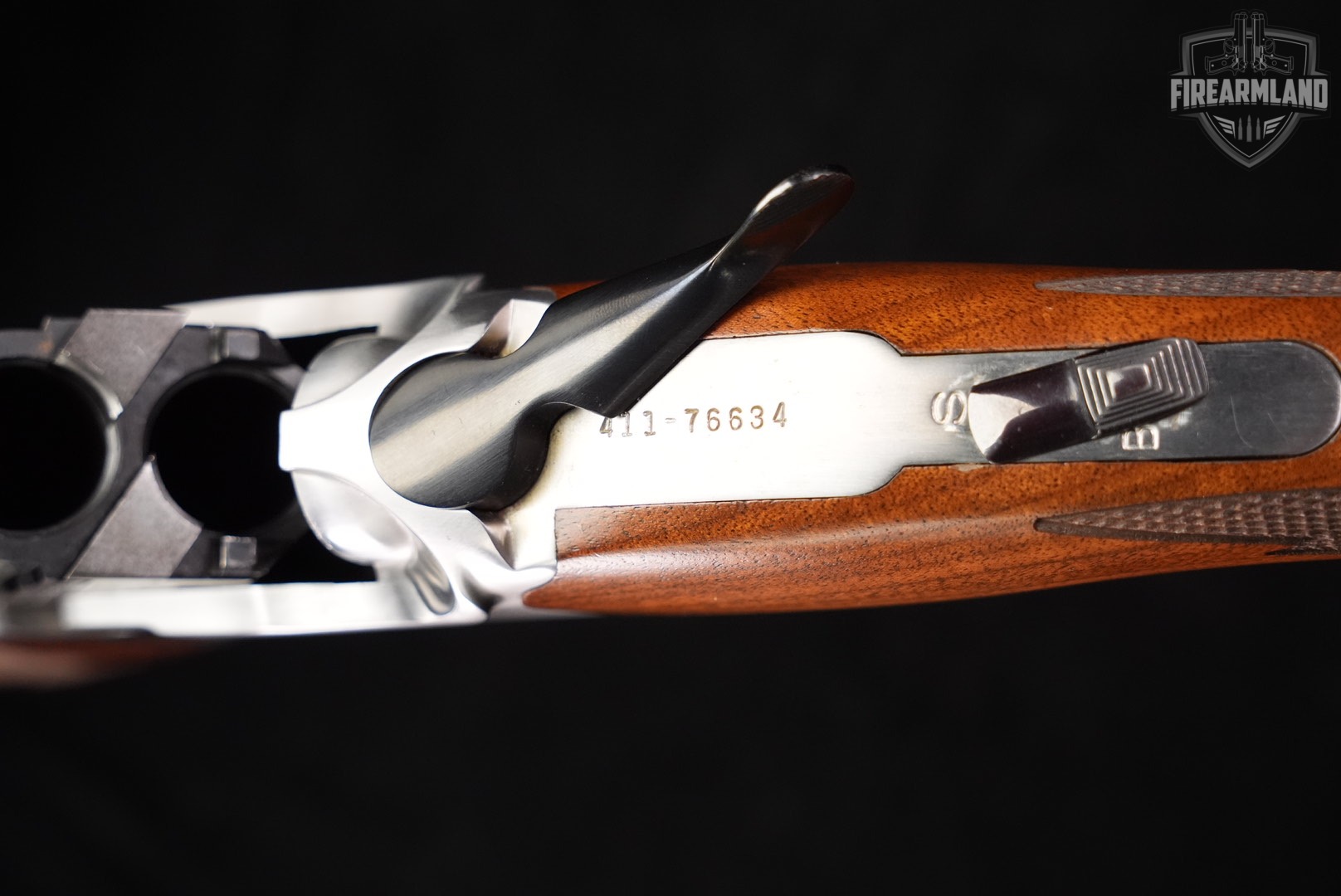 DESIRED 2006 Ruger Red Label 12-Gauge 28 Stainless/Blued & Walnut 3" O/U-img-21