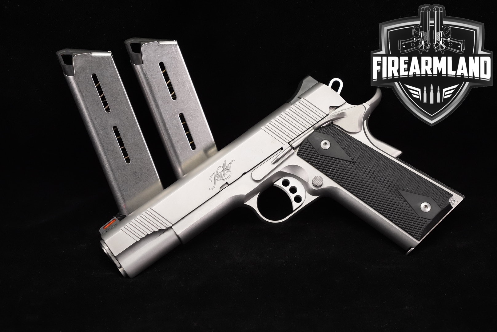 Kimber Stainless II 45 ACP 1911 5" +3 MAGS-img-0