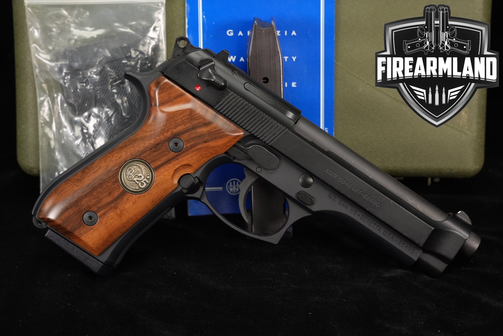 Beretta M9 25th Anniversary Commemorative 9mm Luger Bruniton in Good Condition Thumbnail