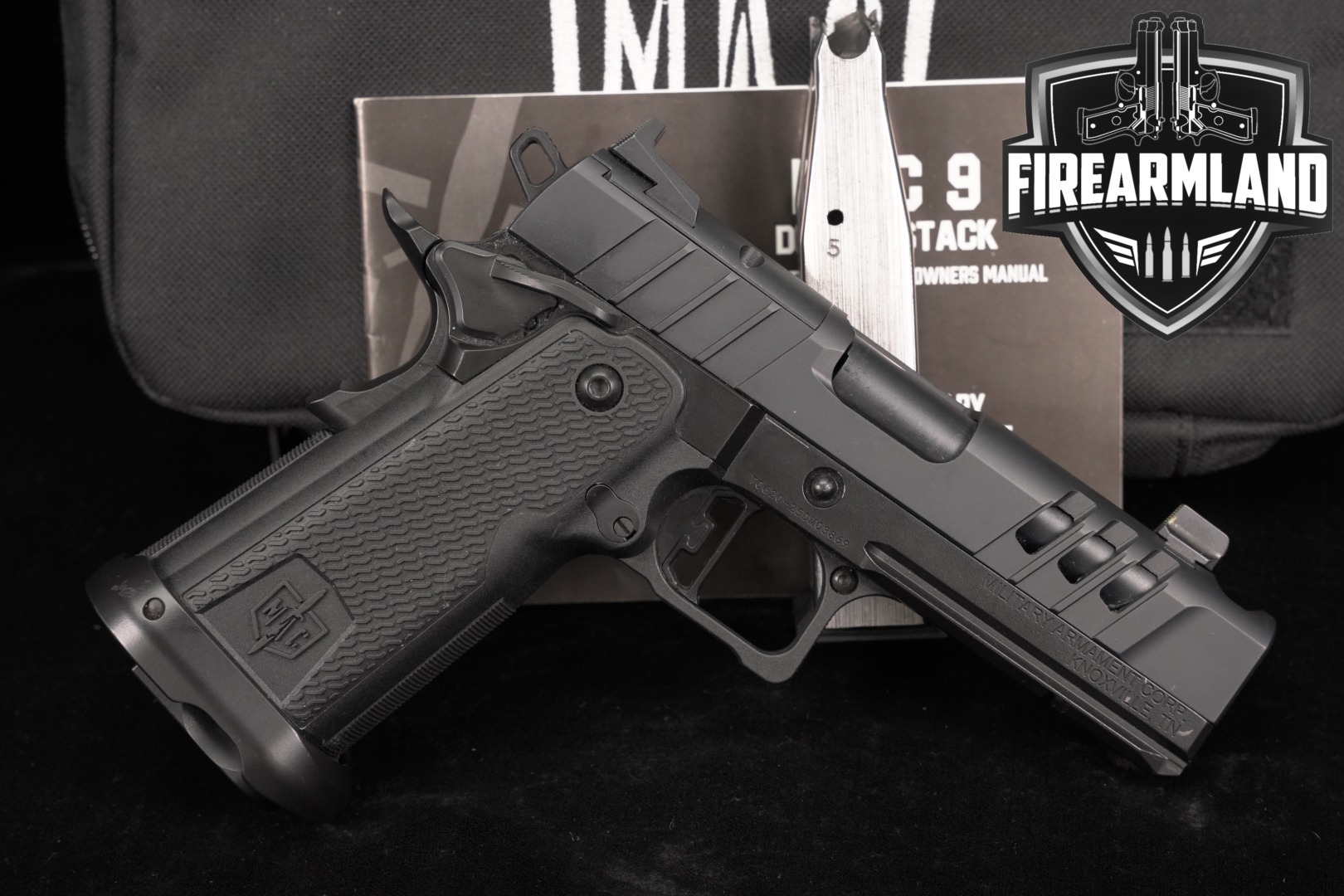 Military Armament Corporation MAC 9 DS COMP 9mm OR 1911 2011 MAC9 +2 MAGS-img-0