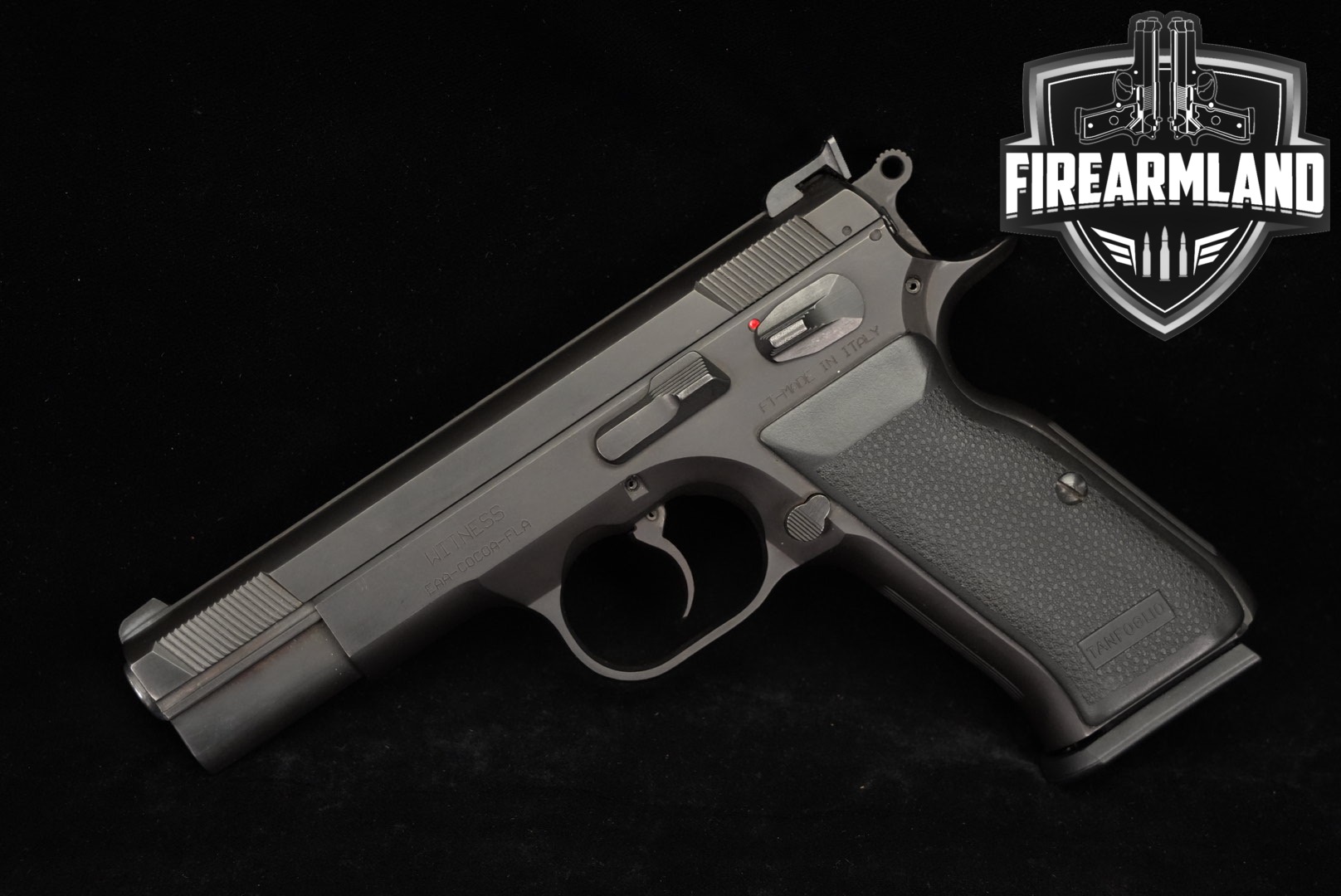 Tanfoglio Witness Steel FS 45 ACP 4.25" DA/SA ITALY-img-0