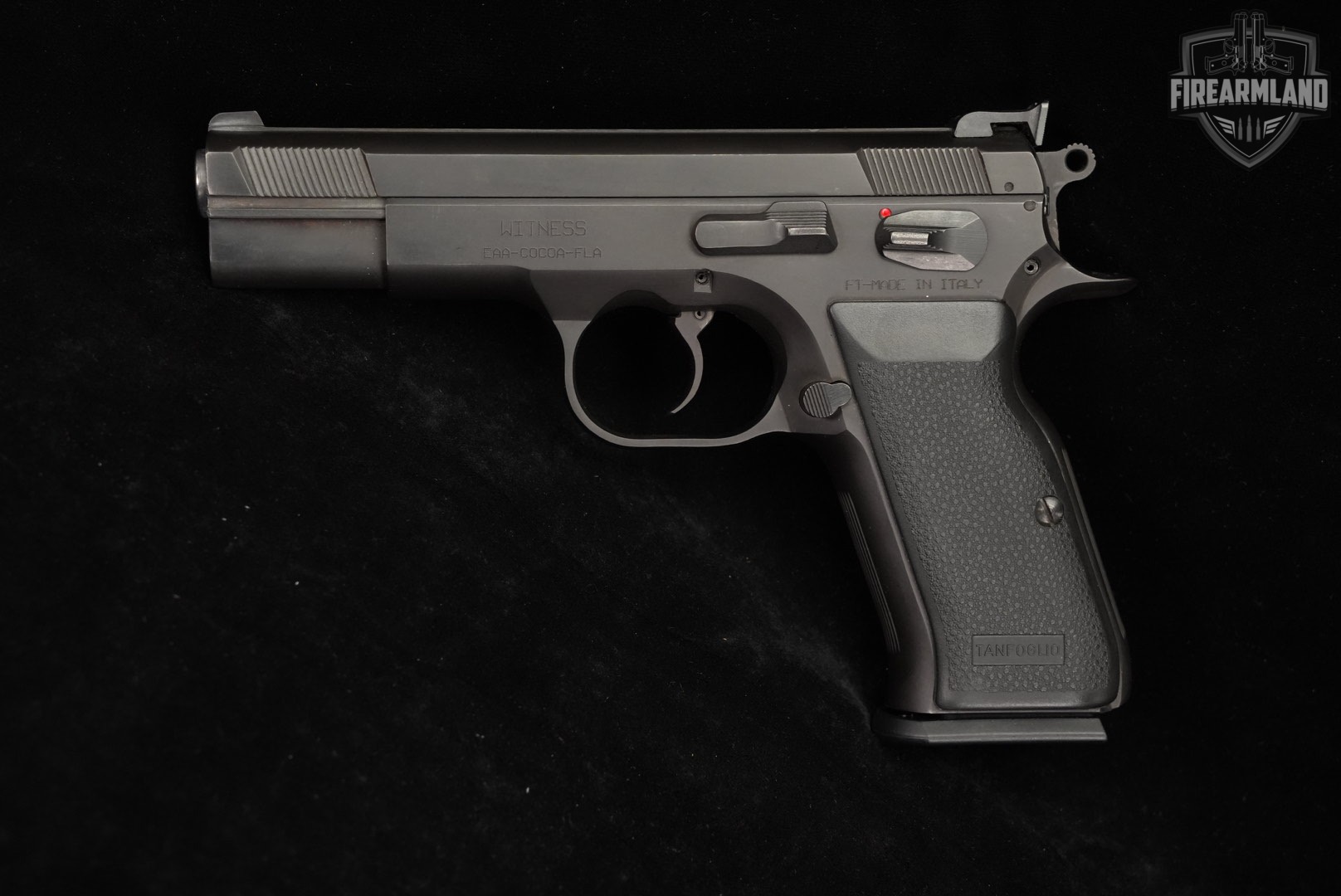 Tanfoglio Witness Steel FS 45 ACP 4.25" DA/SA ITALY-img-2
