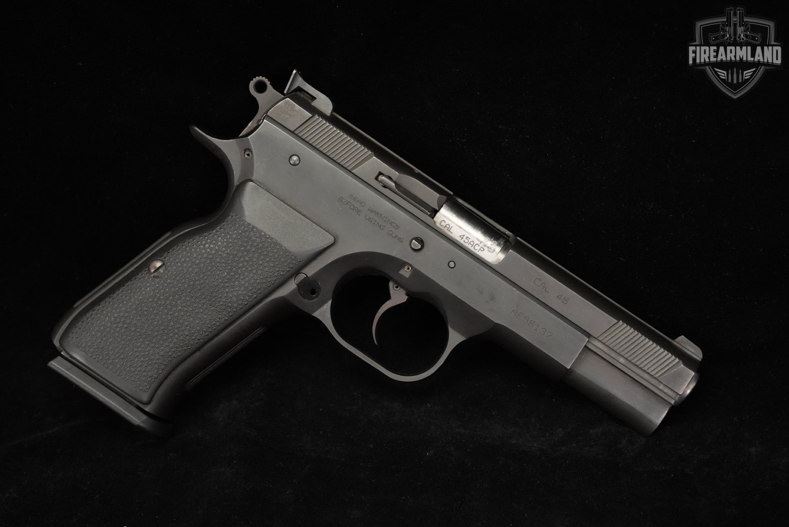 Tanfoglio Witness Steel FS 45 ACP 4.25" DA/SA ITALY-img-3