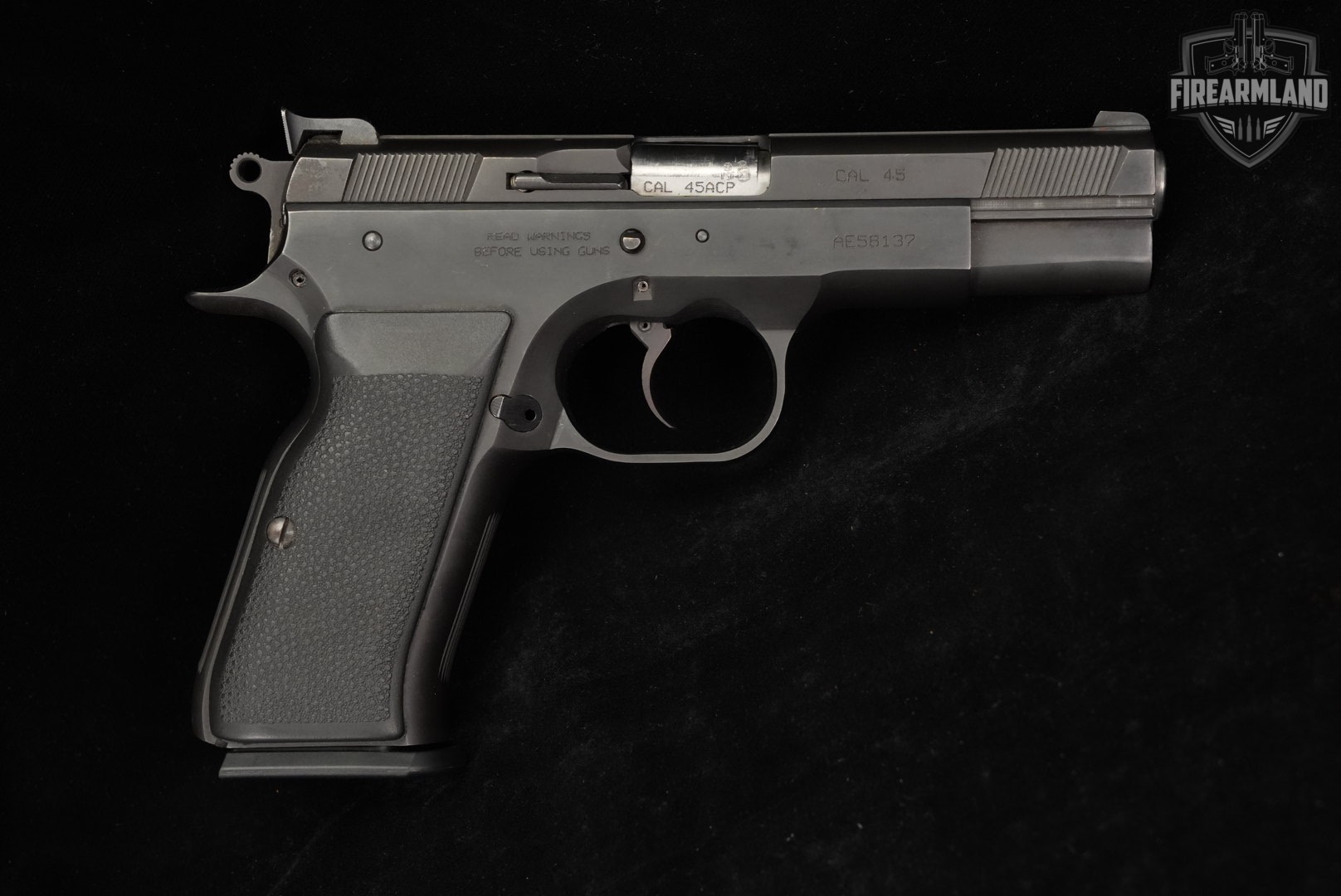Tanfoglio Witness Steel FS 45 ACP 4.25" DA/SA ITALY-img-4