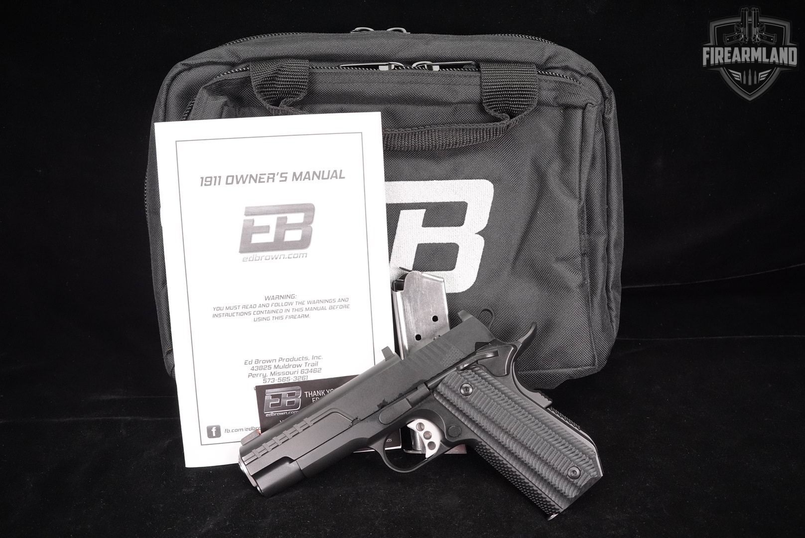 Ed Brown FX2 Gen4 45 ACP OR 1911 4.25" FX-2 +TWO MAGS & ORIG CASE-img-2