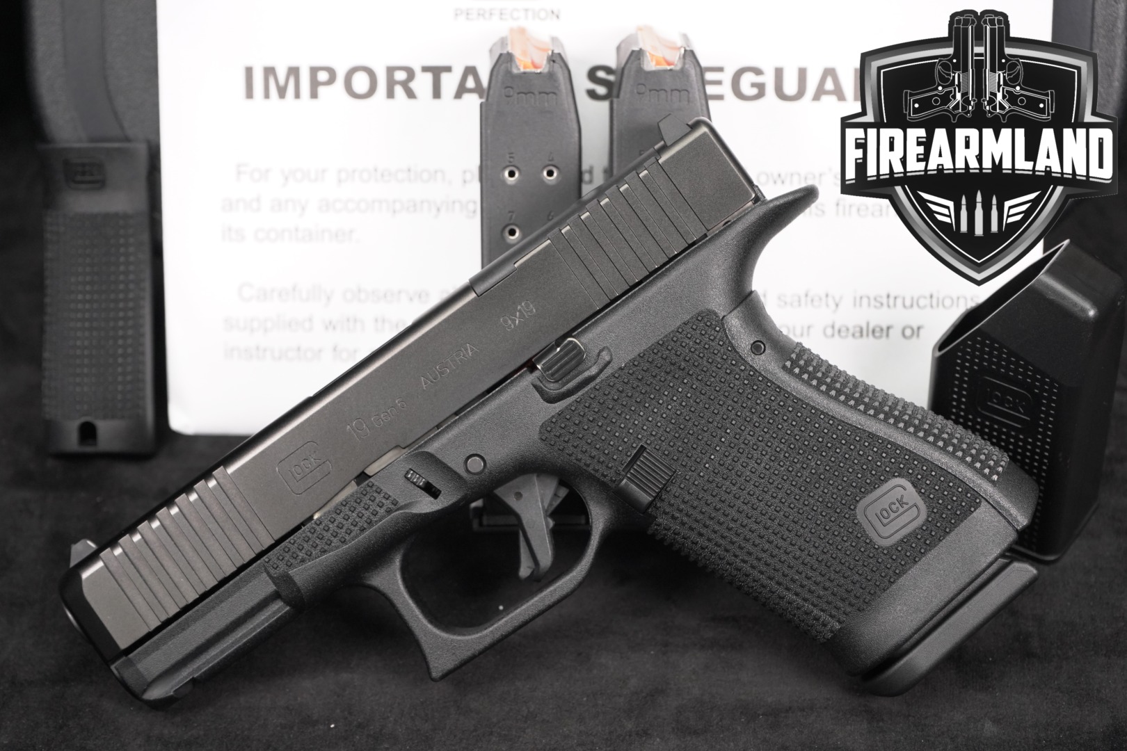 Glock G19 Gen 6 9mm Luger Black in Excellent Condition Thumbnail