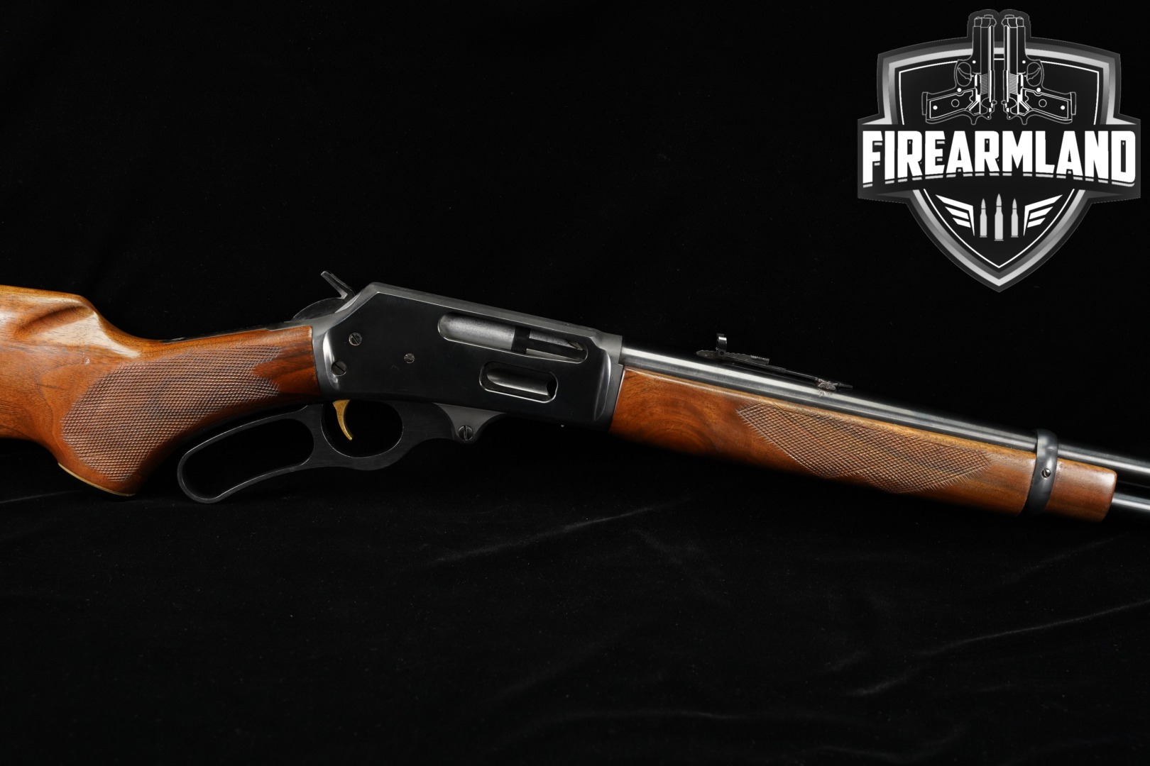 1975 Marlin Firearms Co. Model 336 C (Carbine) .30-30 Blued & Wood in Good Condition Thumbnail