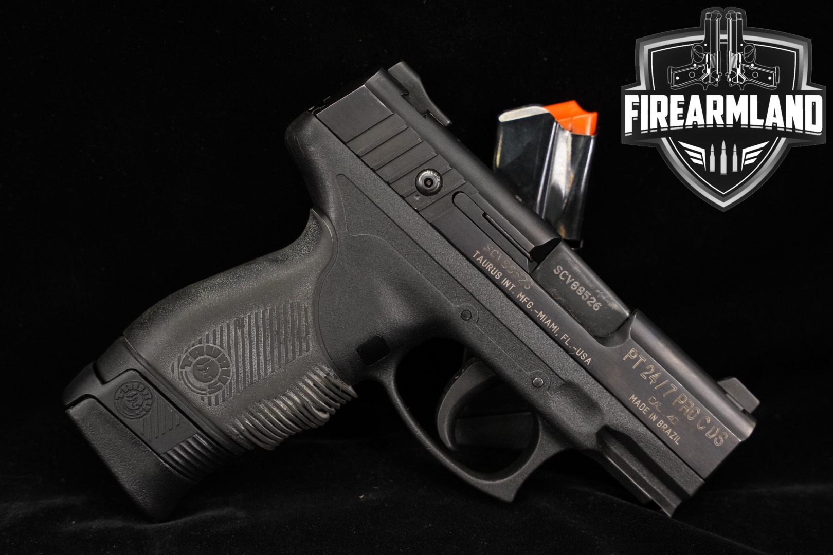 Taurus PT 24/7 Pro C DS .40 S&W Black in Fair Condition Thumbnail