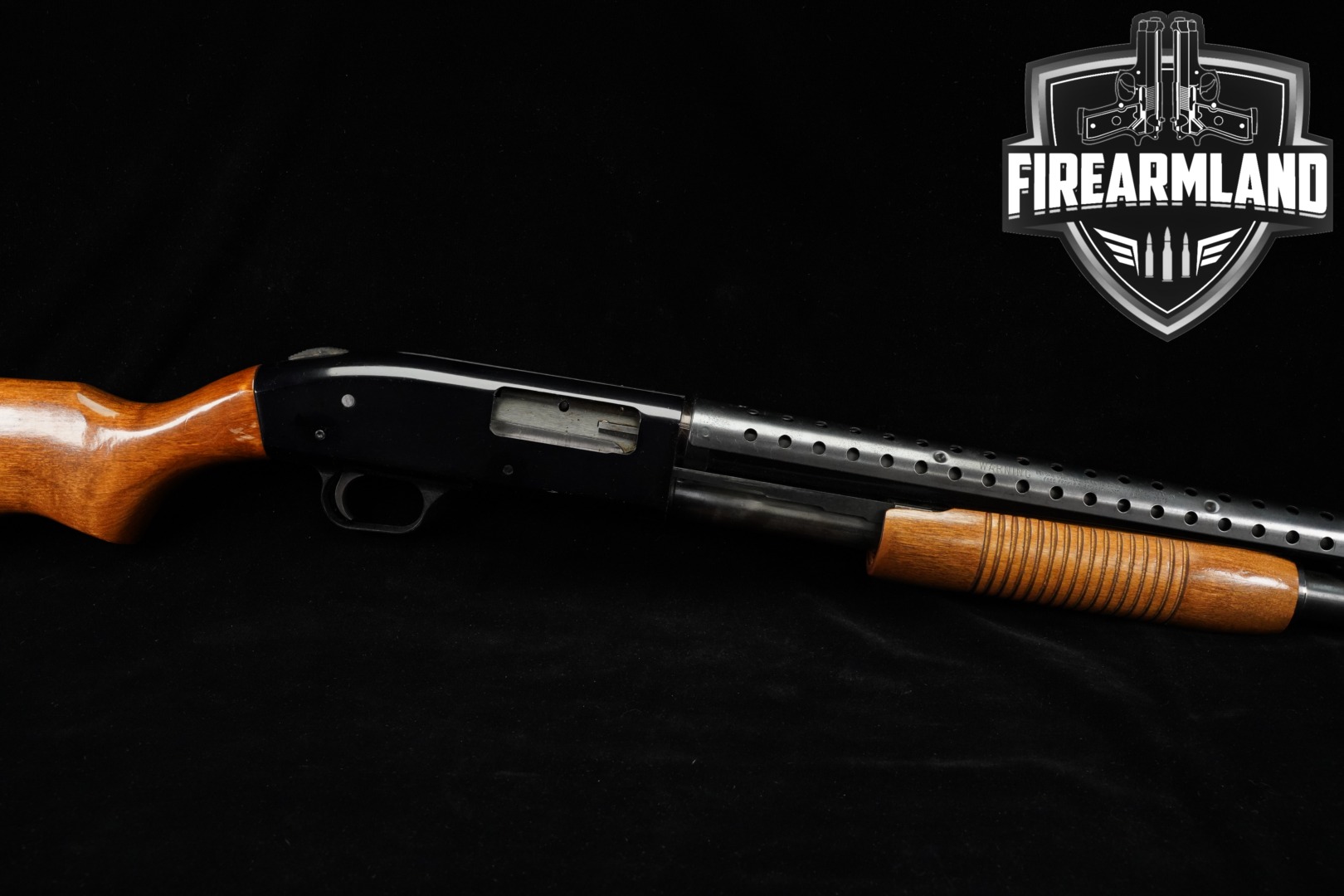 Mossberg Model 500A 12-Gauge 18.5" Blued & Hardwood M500 500-A-img-0