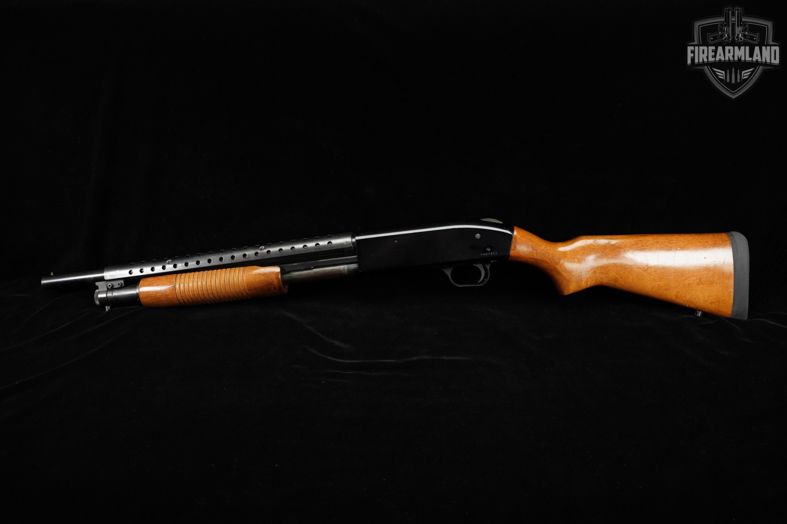 Mossberg Model 500A 12-Gauge 18.5" Blued & Hardwood M500 500-A-img-2