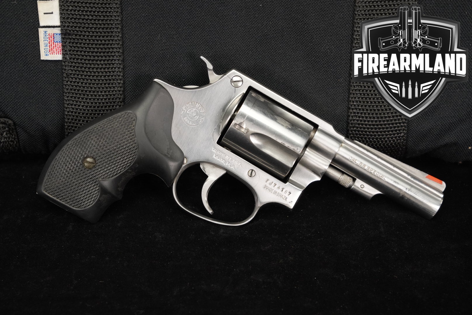 Taurus Model 85 38 Special 3" Stainless M85 +CASE-img-0