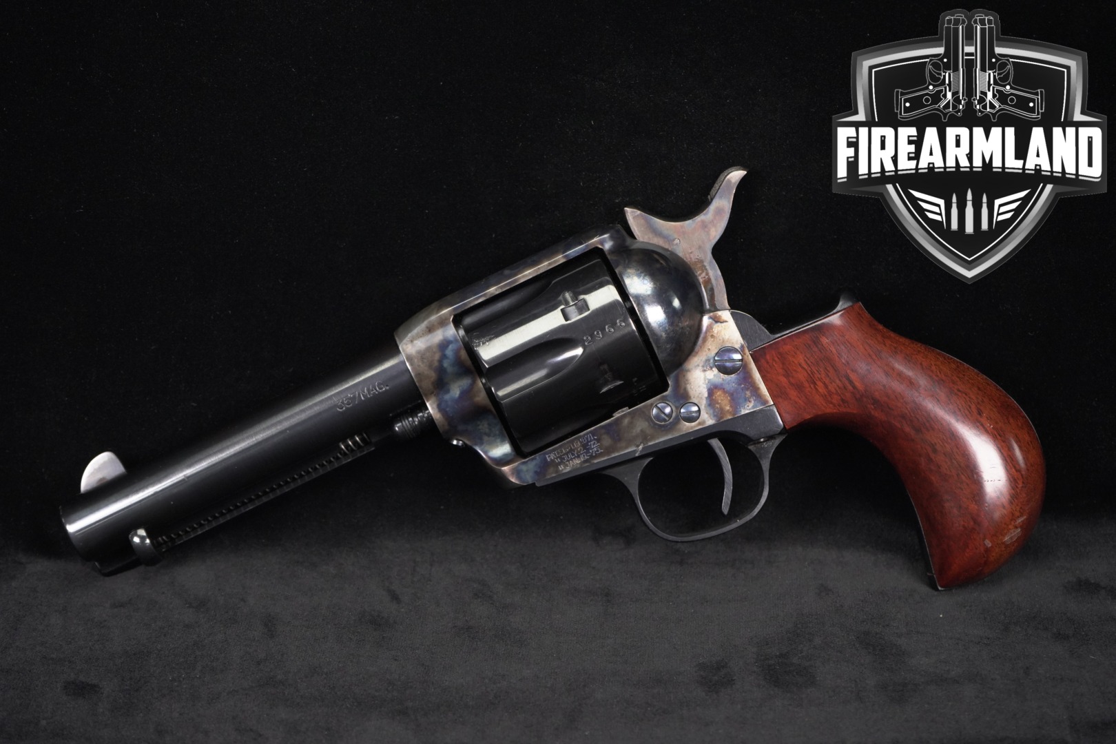 Cimarron Firearms Thunderer .357 Mag. Color Case Hardened & Blued in Good Condition Thumbnail