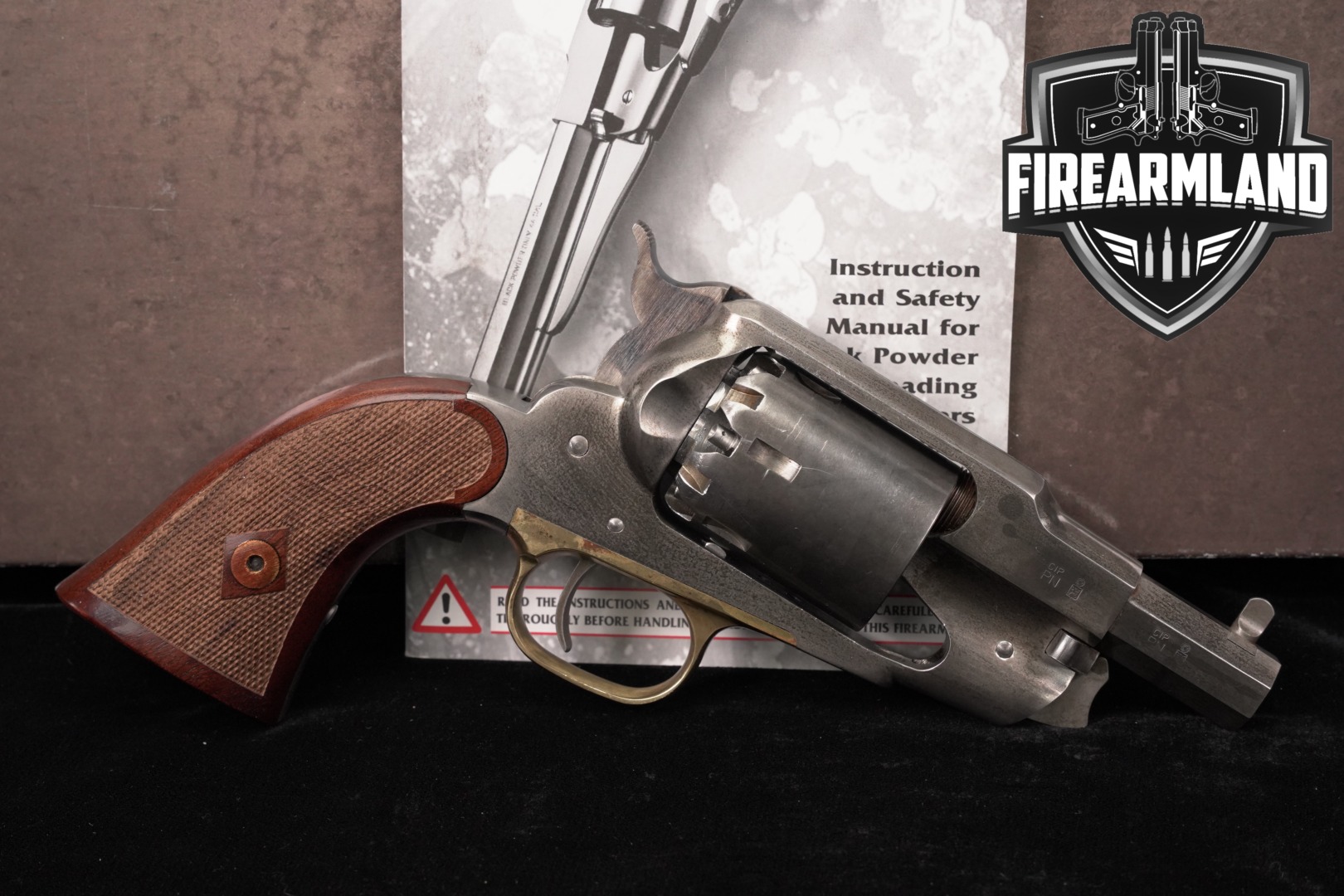 F.lli Pietta Remington 1858 The Ace .44 Blued in Good Condition Thumbnail