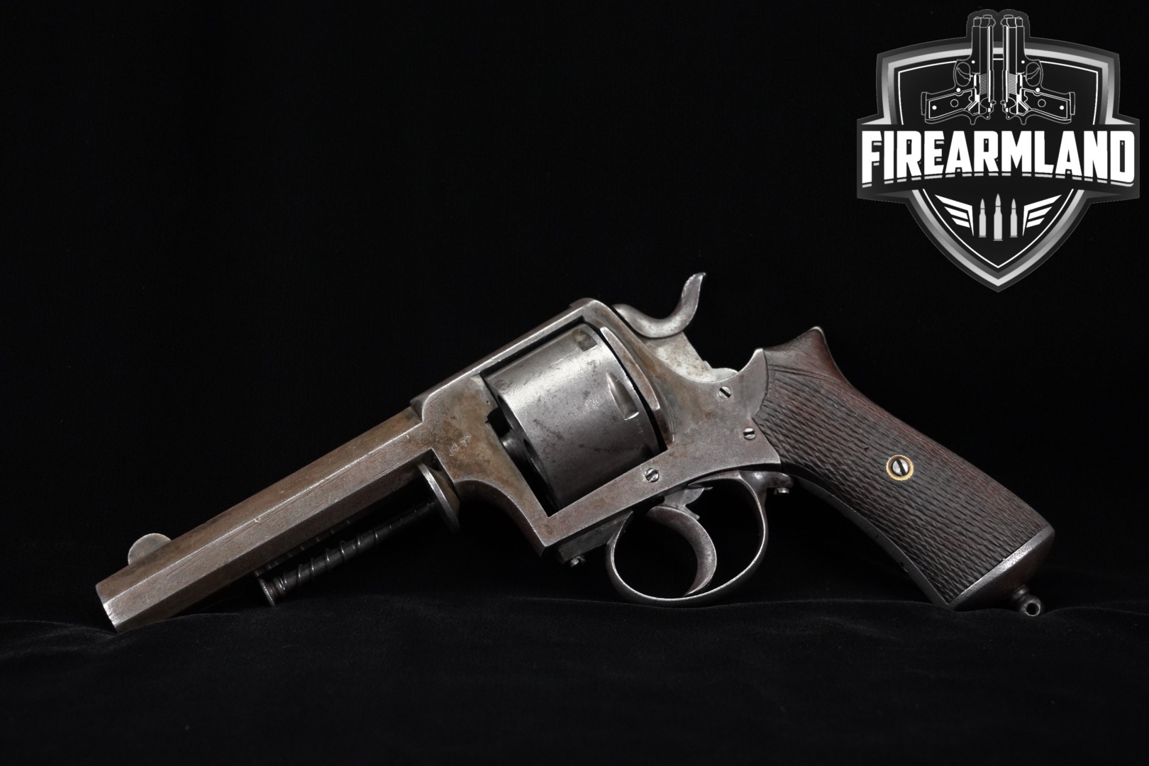 Belgium Copy Webley RIC No. 1 ½ .450 Adams Blued in Fair Condition Thumbnail