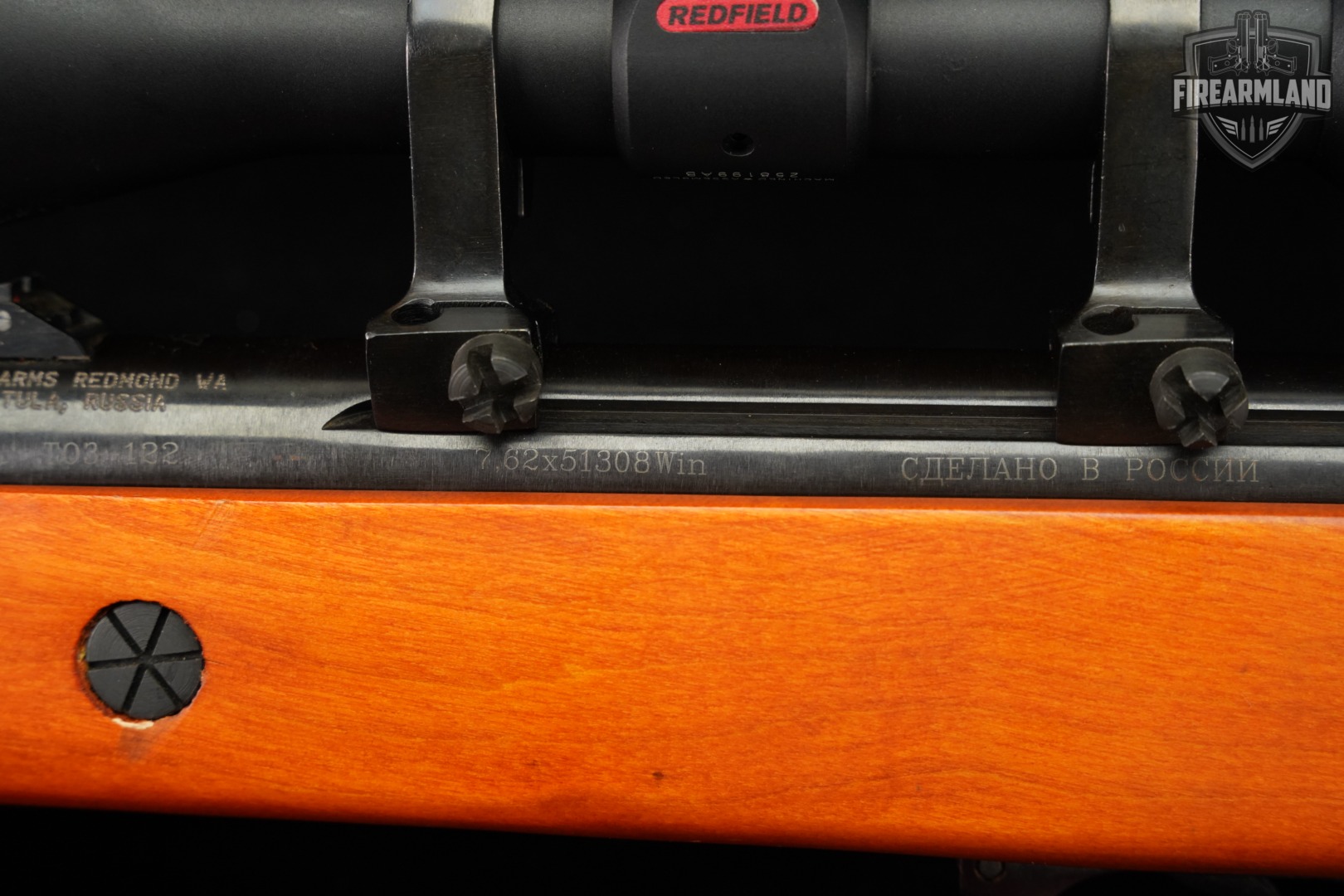 Tula TOZ-122 308 Winchester 23" PW Arms Import TO3 +REDFIELD SCOPE-img-18