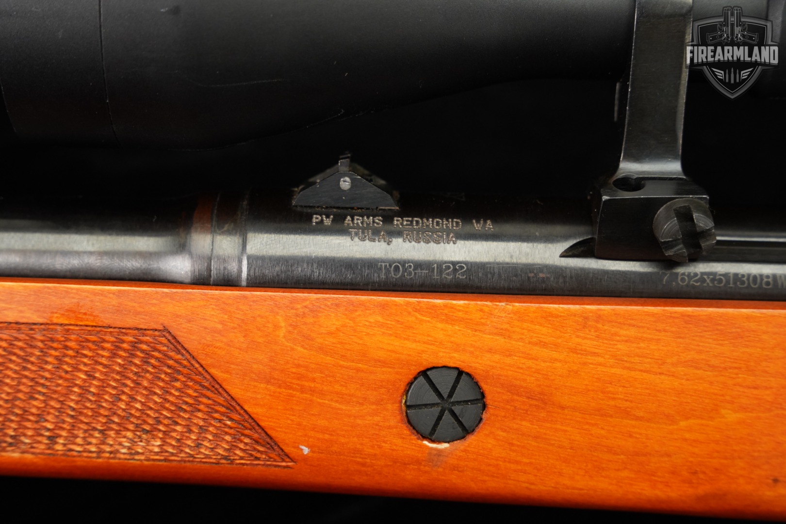 Tula TOZ-122 308 Winchester 23" PW Arms Import TO3 +REDFIELD SCOPE-img-19