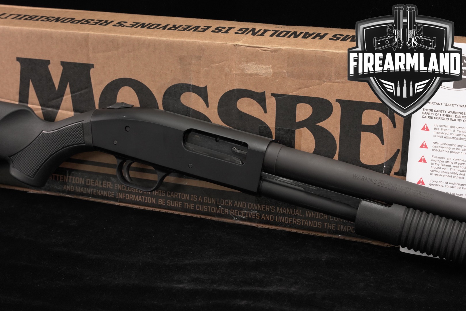 Mossberg 590 Tactical 12-Gauge 18.5" M590 +ORIG BOX-img-0