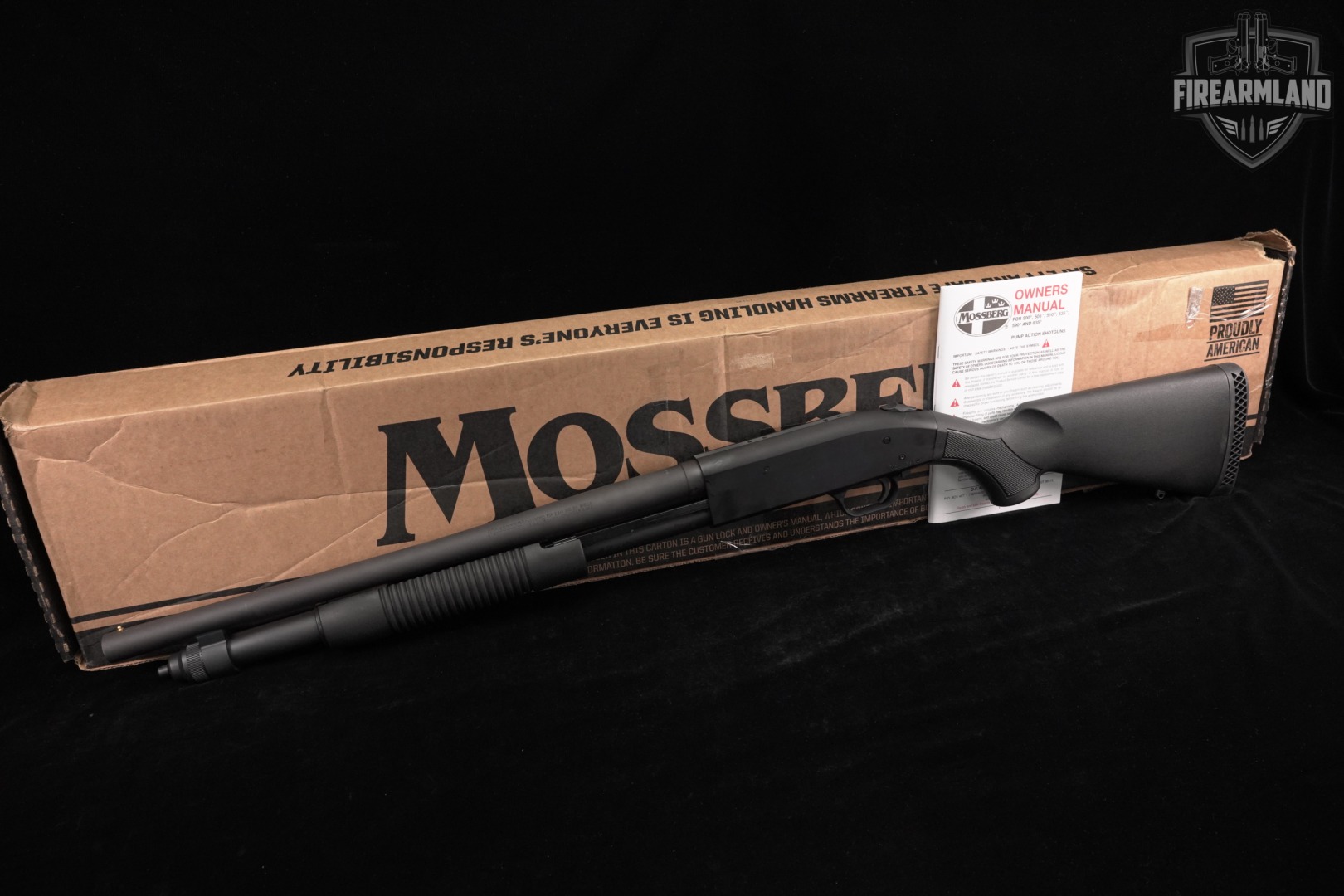 Mossberg 590 Tactical 12-Gauge 18.5" M590 +ORIG BOX-img-2