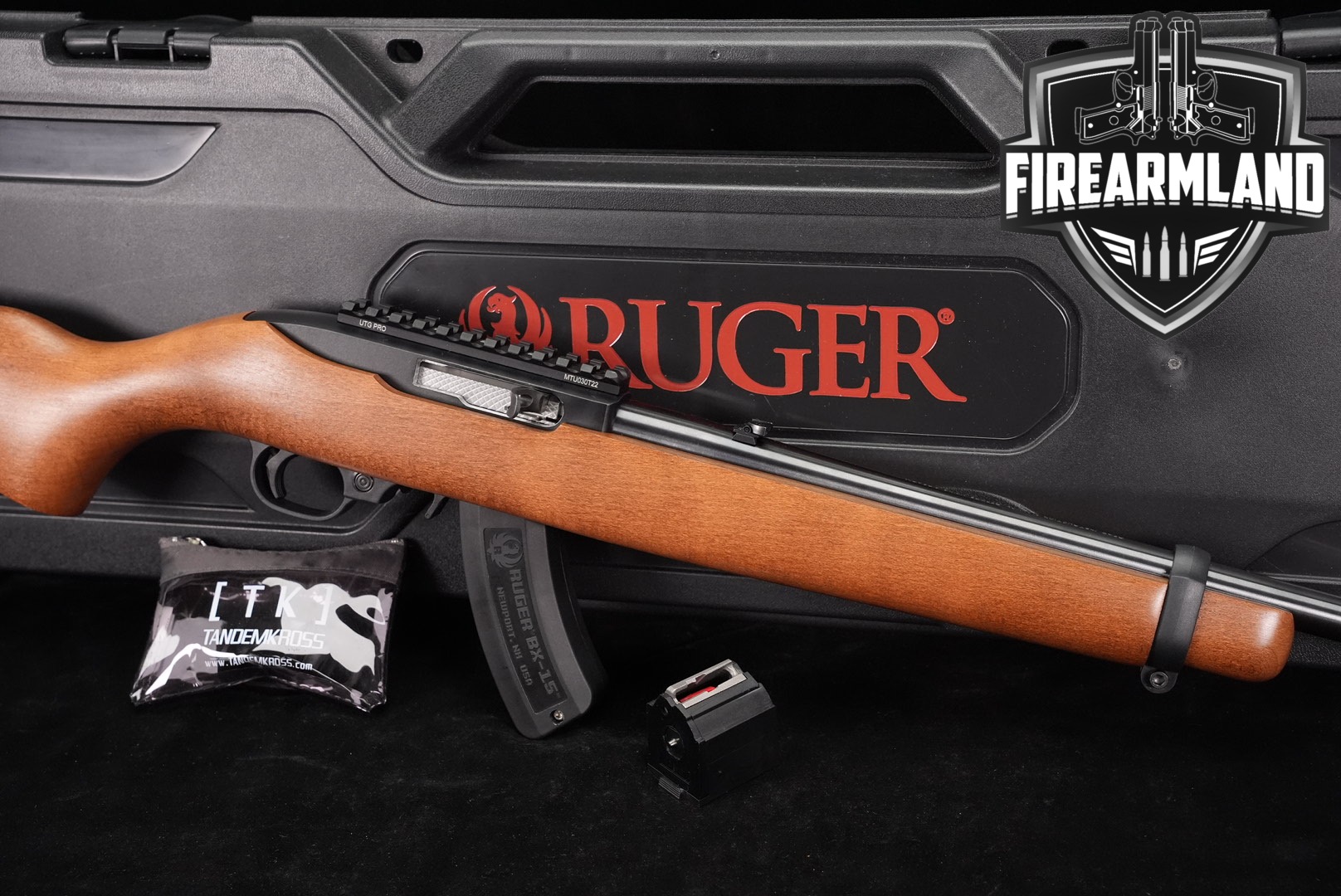 Ruger 10/22 Carbine 22LR 19.5" Blued 1022 10 22 +2 MAGS & ORIG CASE-img-0