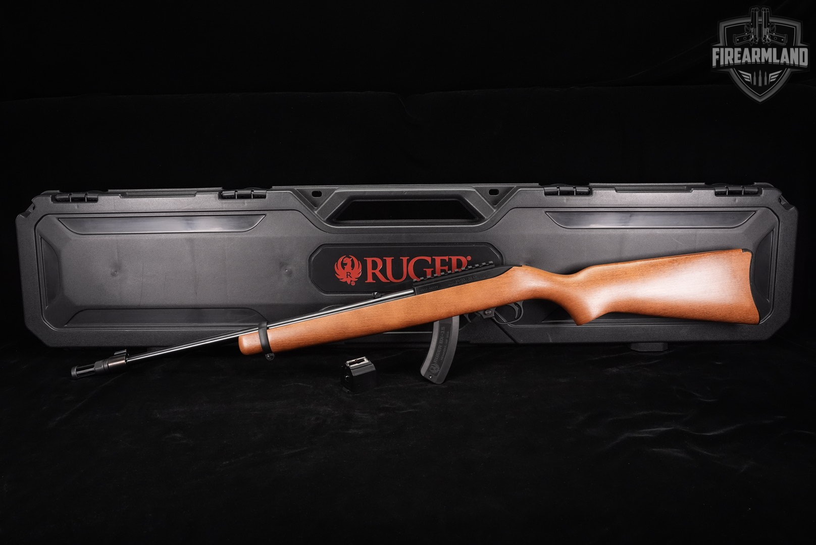 Ruger 10/22 Carbine 22LR 19.5" Blued 1022 10 22 +2 MAGS & ORIG CASE-img-2