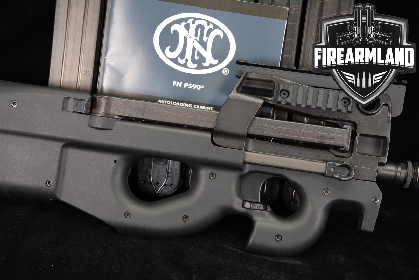 SBR FN PS90 TR Triple Rail 5.7x28 11.5 PS 90 P90 +7 MAGS-img-0