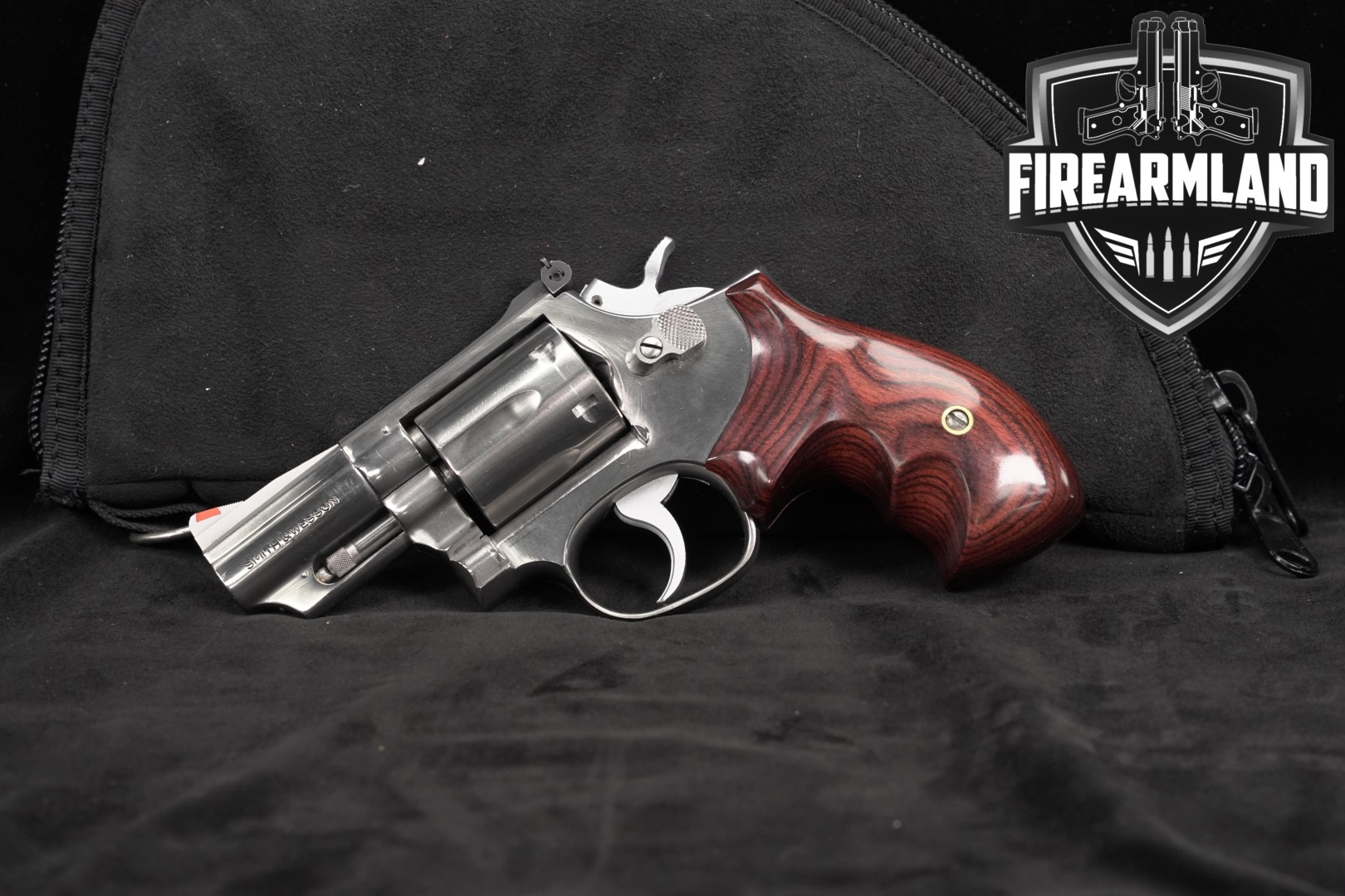 Smith & Wesson (S&W) Model 66-1 .357 Mag. Stainless in Very Good Condition Thumbnail