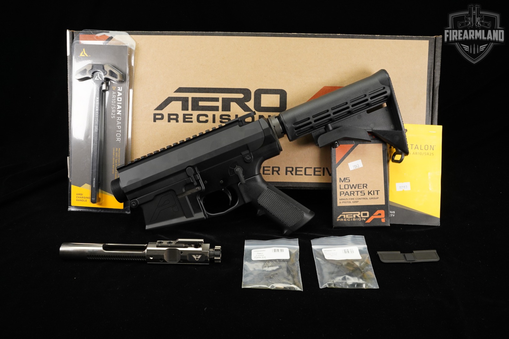 Aero Precision M5 Build Kit AR-10 Multi-Caliber Rifle Lowers M-5 AR10 +BOX-img-2