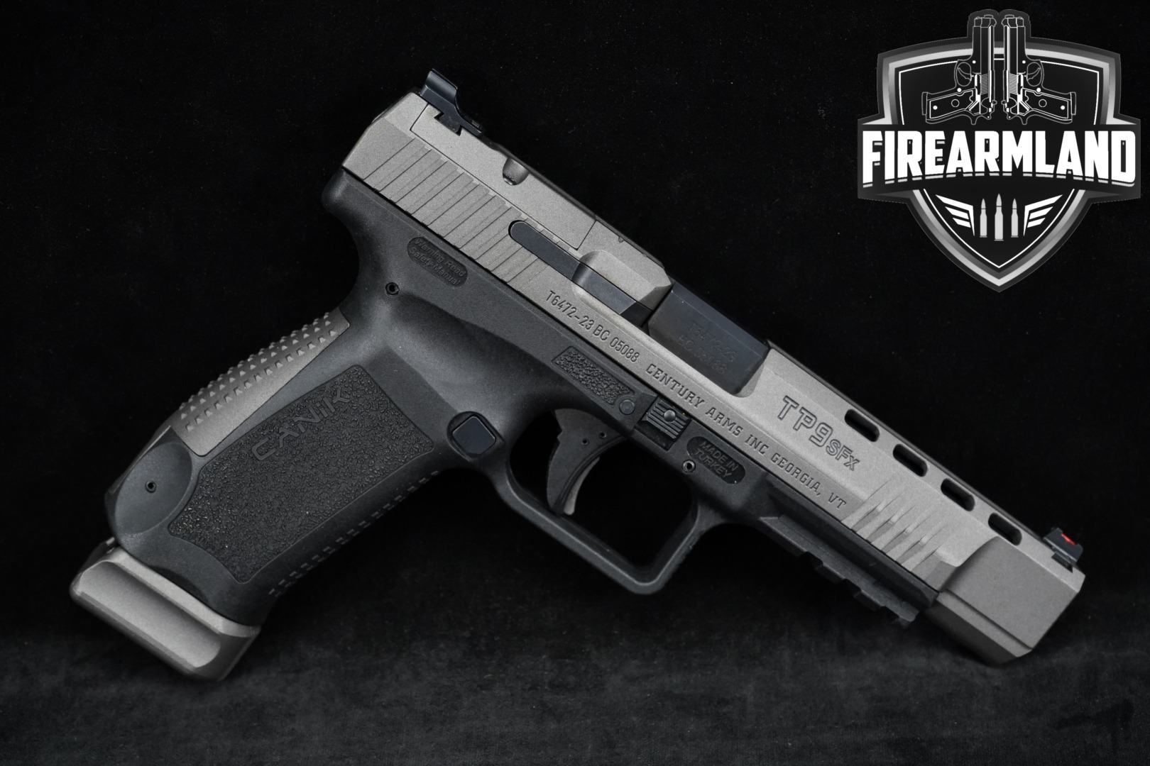 Canik TP9SFx 9mm Luger Two-Tone Tungsten Gray in Excellent Condition Thumbnail