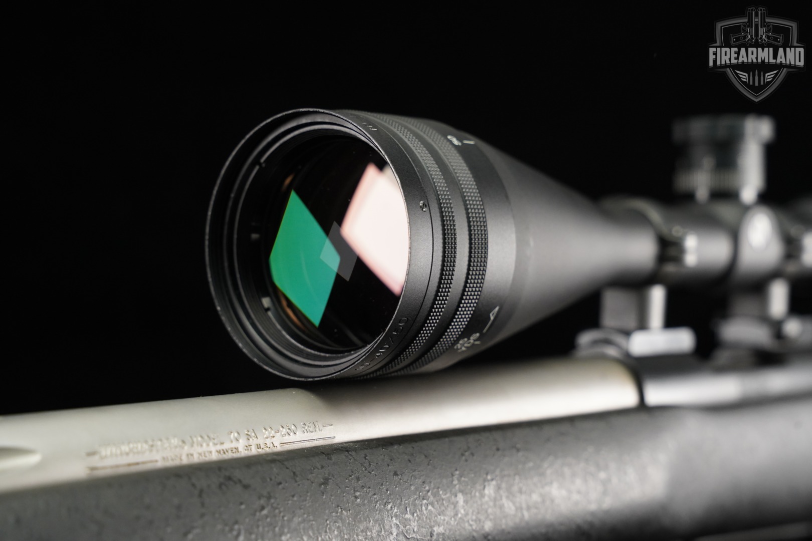 Winchester Model 70 Heavy Varmint 22-250 Rem 26" M70 +BUSHNELL SCOPE-img-19