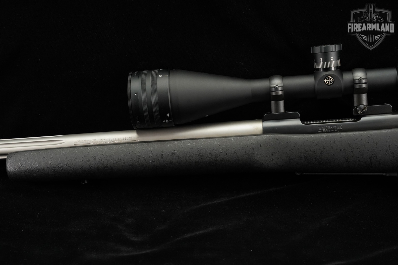Winchester Model 70 Heavy Varmint 22-250 Rem 26" M70 +BUSHNELL SCOPE-img-8