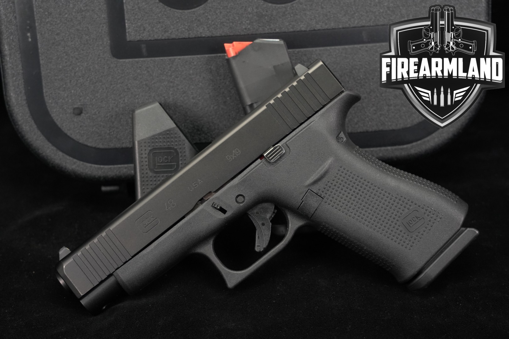 Glock G48 9mm Luger Black in Excellent Condition Thumbnail